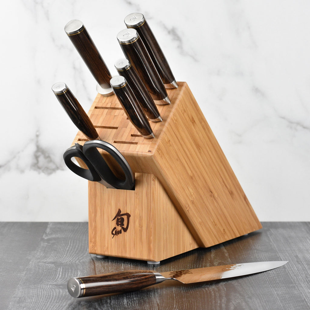 Shun Premier 9 Piece Knife Block Set