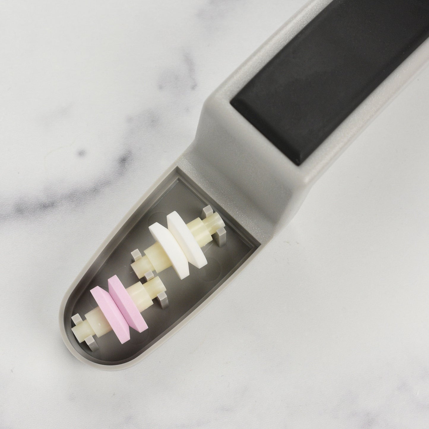 Global 8" Chef's Knife with Water Stone Sharpener