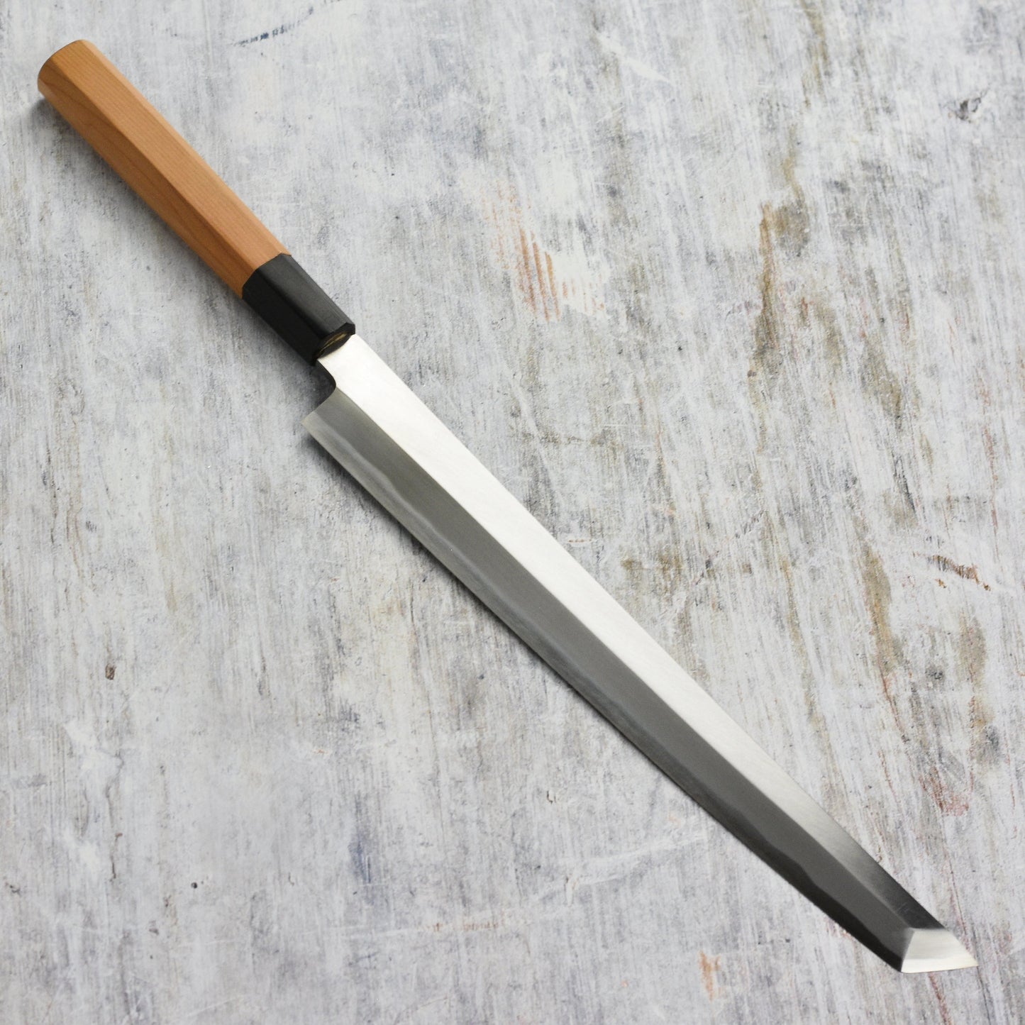 Itsuo Doi Aogami #2 Migaki 10.6" Single-Bevel Sakimaru Takohiki