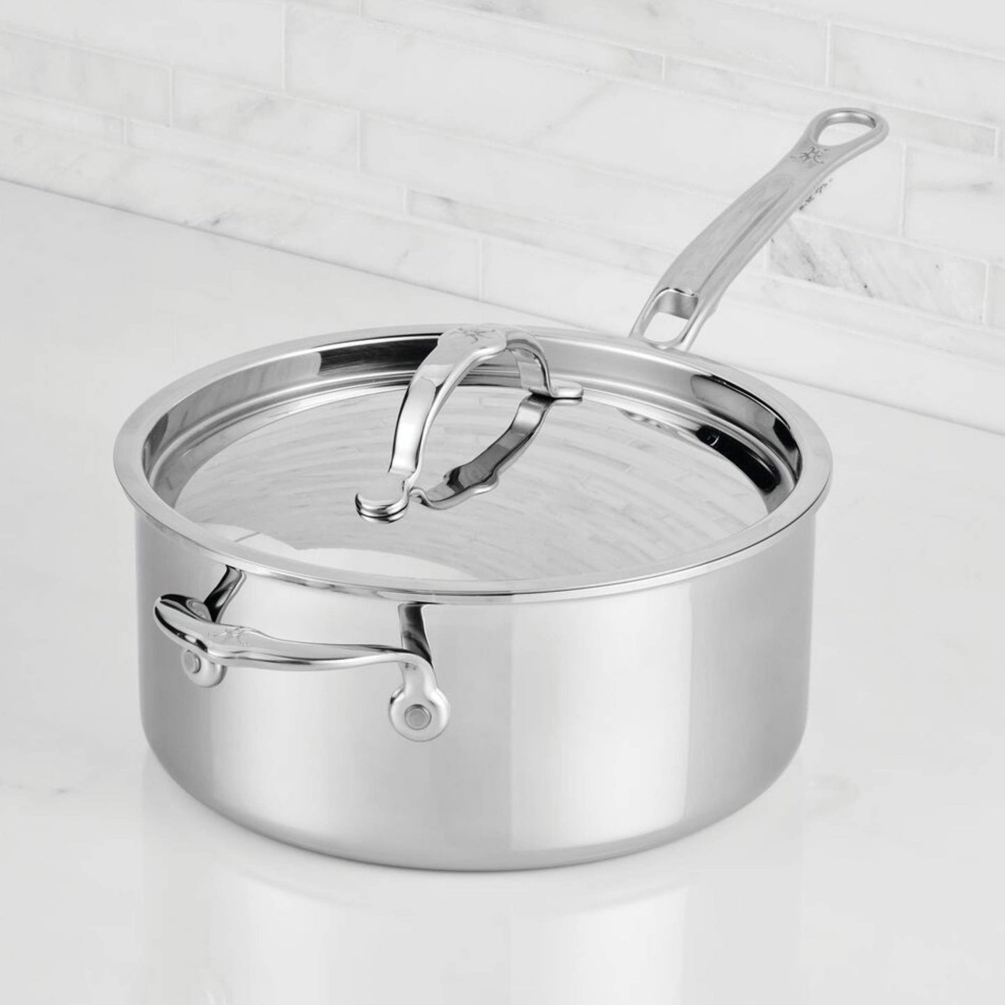 Hestan ProBond Luxe 4-quart Stainless Steel Saucepan