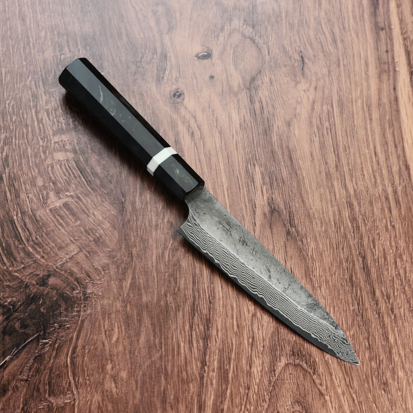 Nigara Ginsan Kurozome Damascus 5.9" Petty