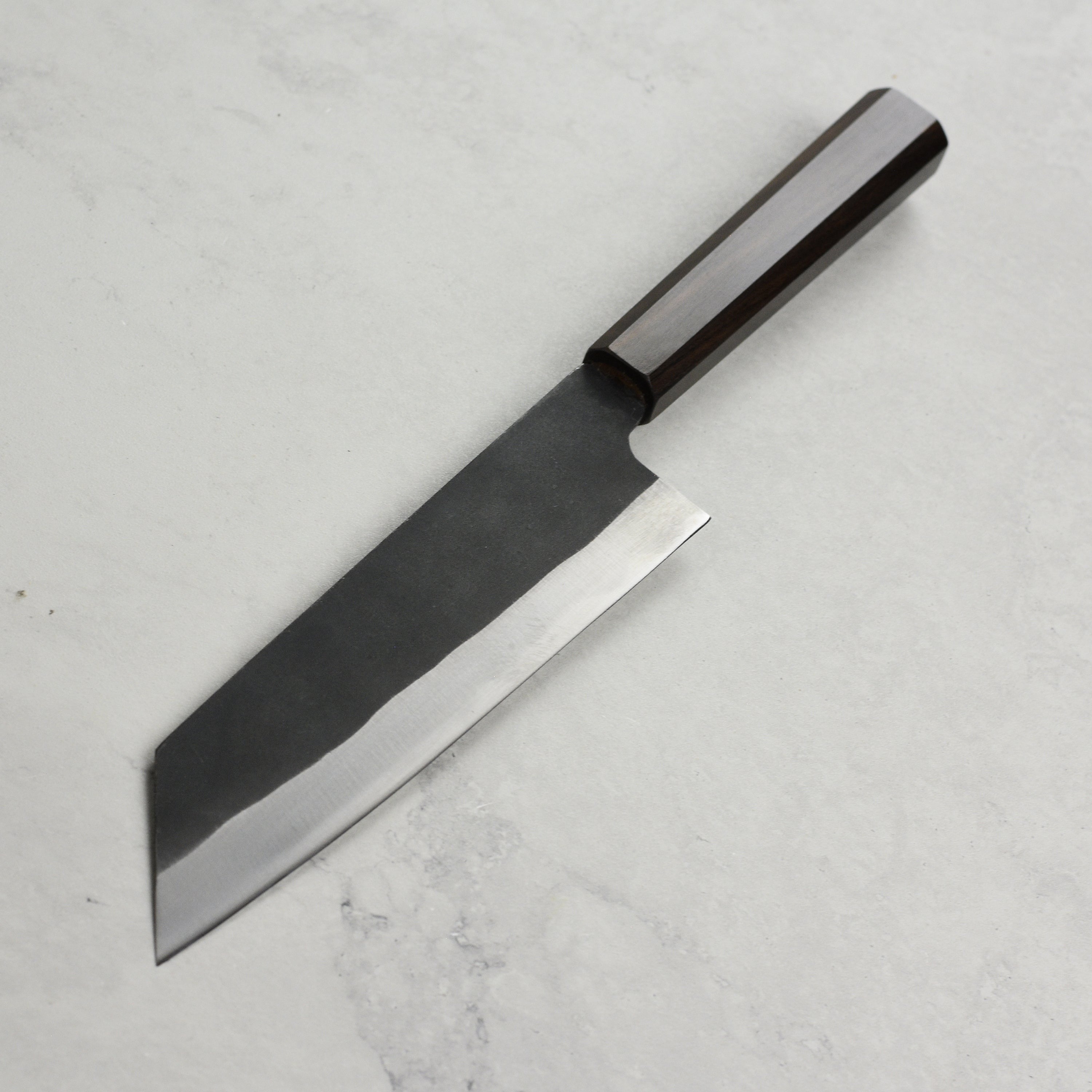 Hatsukokoro Aokitae Aogami #2 Kurouchi 7.5" Bunka