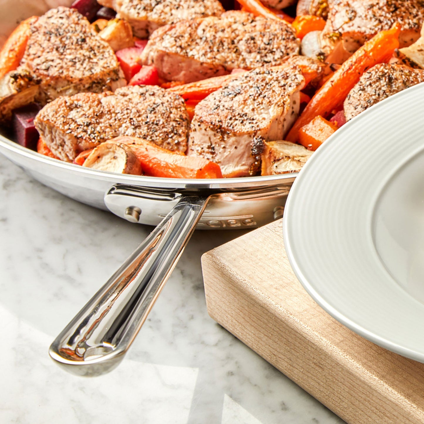 All-Clad d5 Brushed Stainless 10" Fry Pan