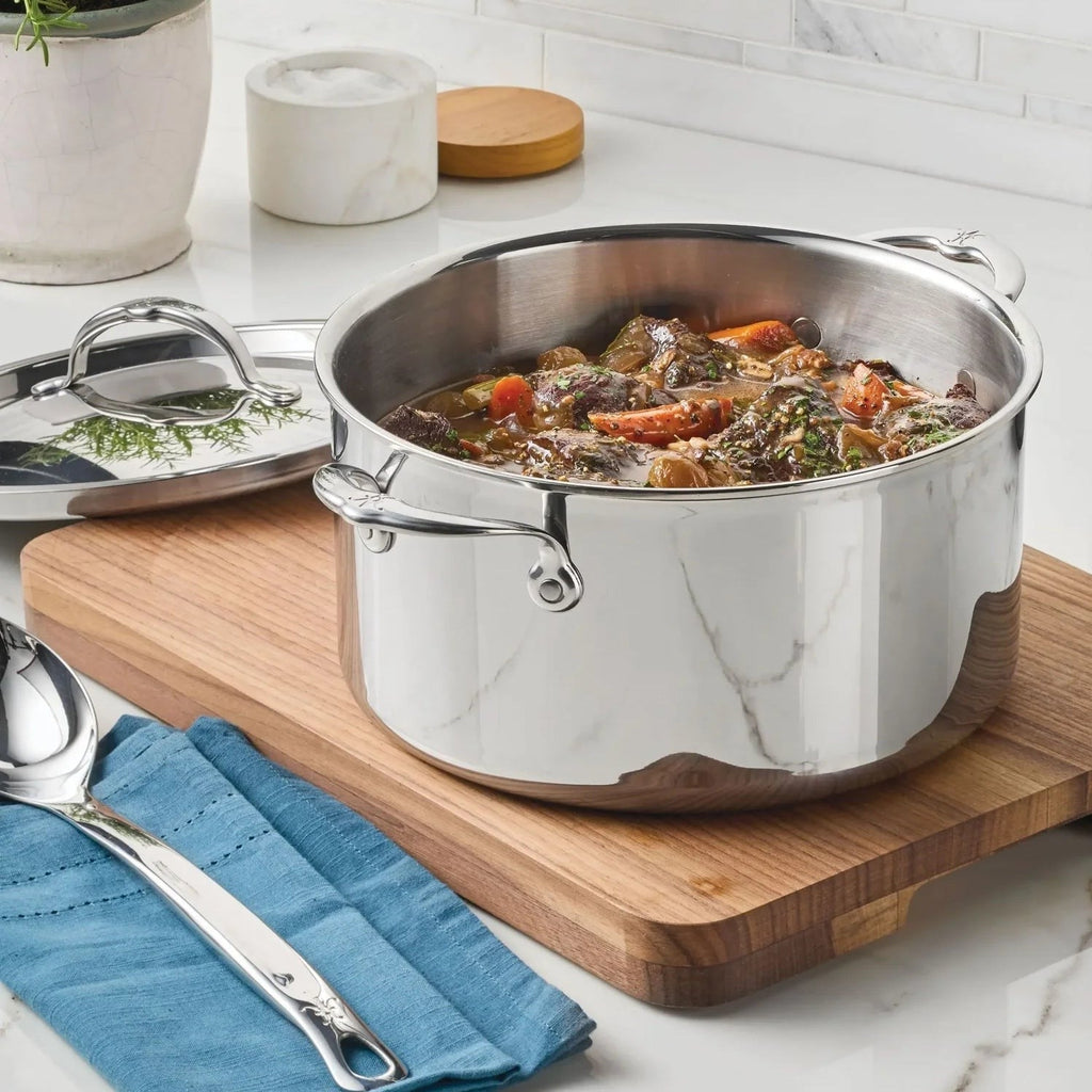 Hestan ProBond Luxe 8-quart Stainless Steel Stock Pot