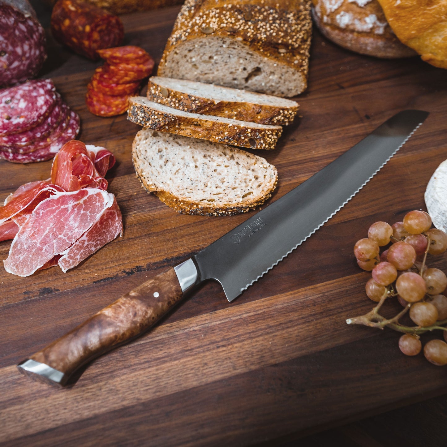 Steelport Carbon Steel 10" Bread Knife