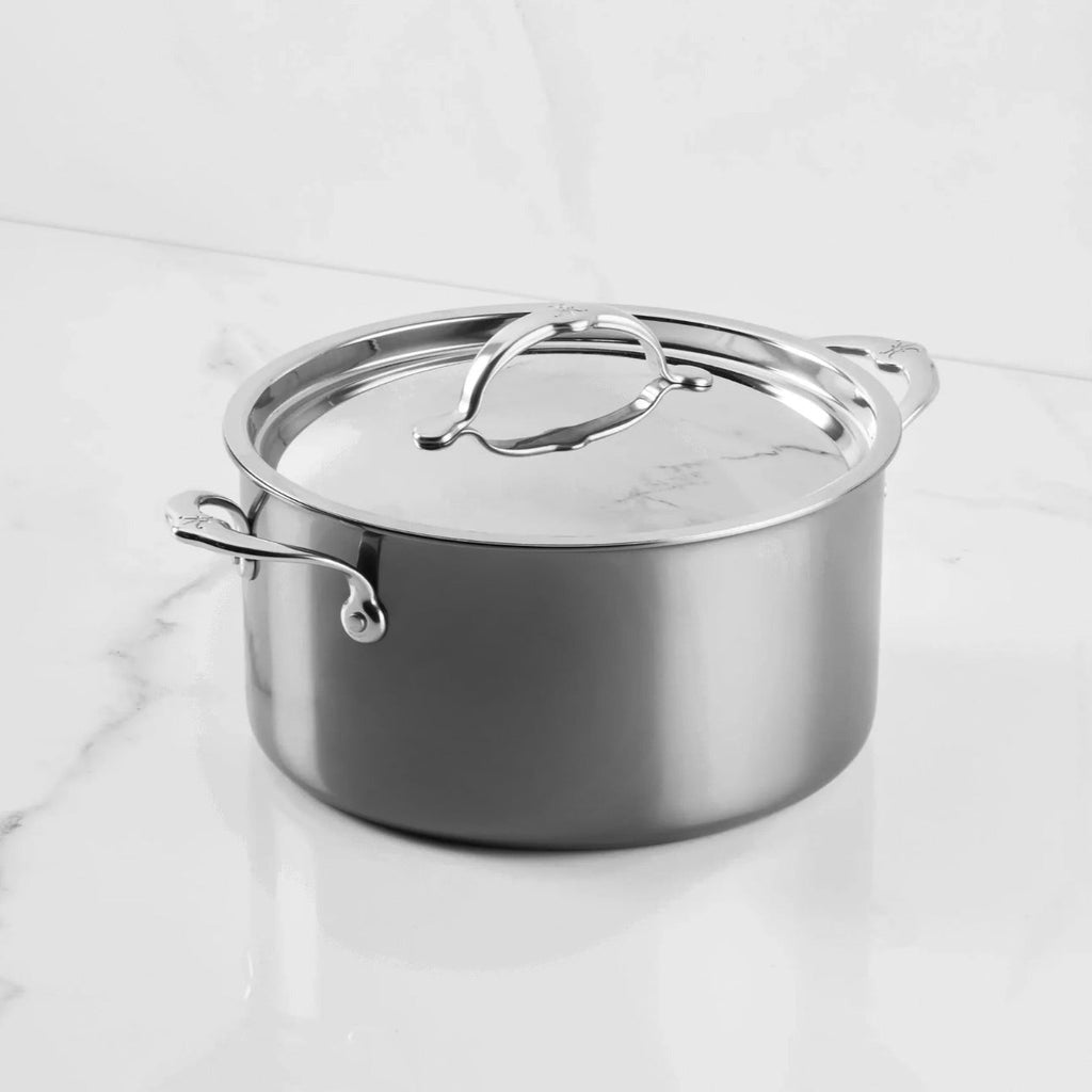 Hestan NanoBond 6-quart Titanium Stainless Steel Stock Pot
