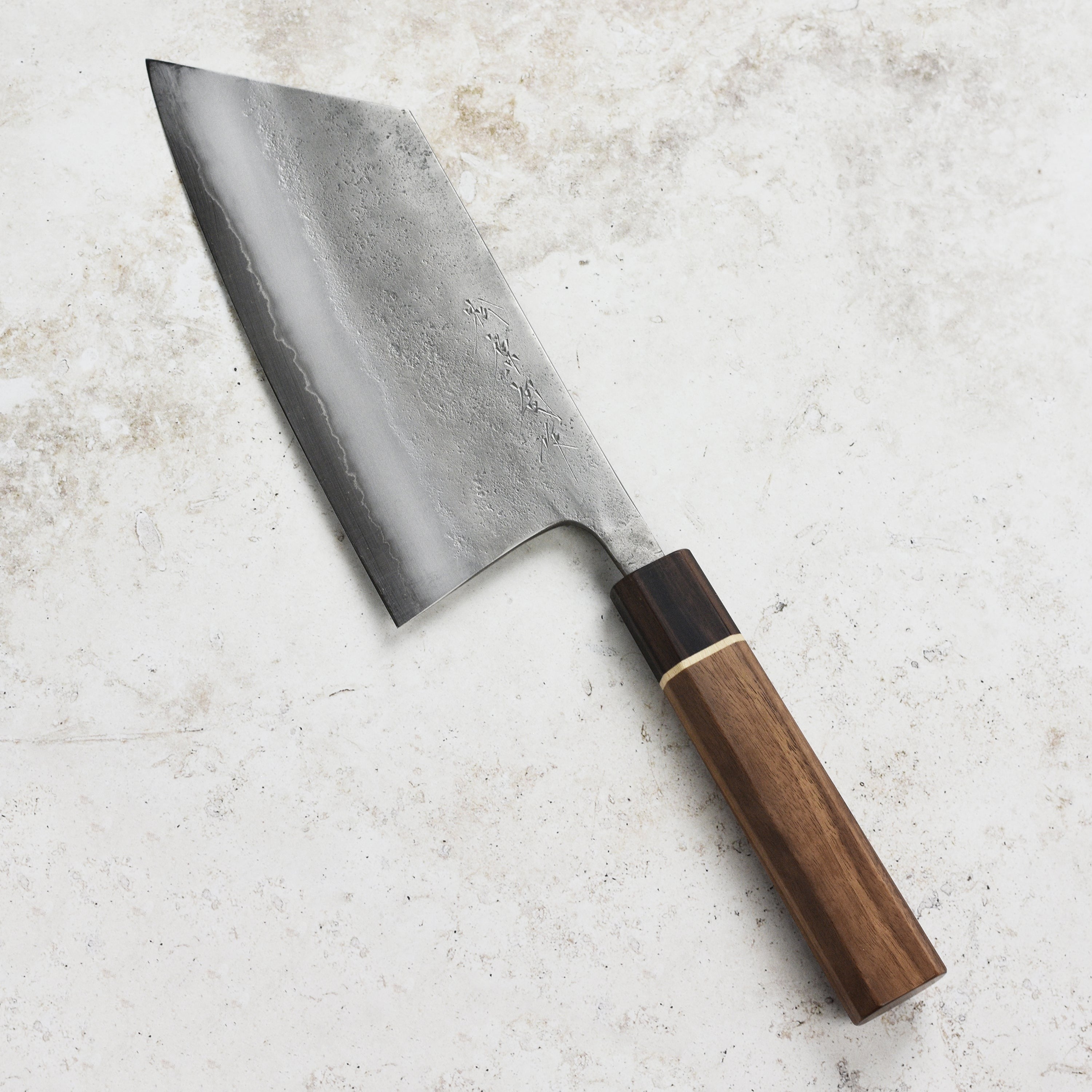 Matsubara Aogami #2 Nashiji Stainless Clad 7.5" Kiri Cleaver