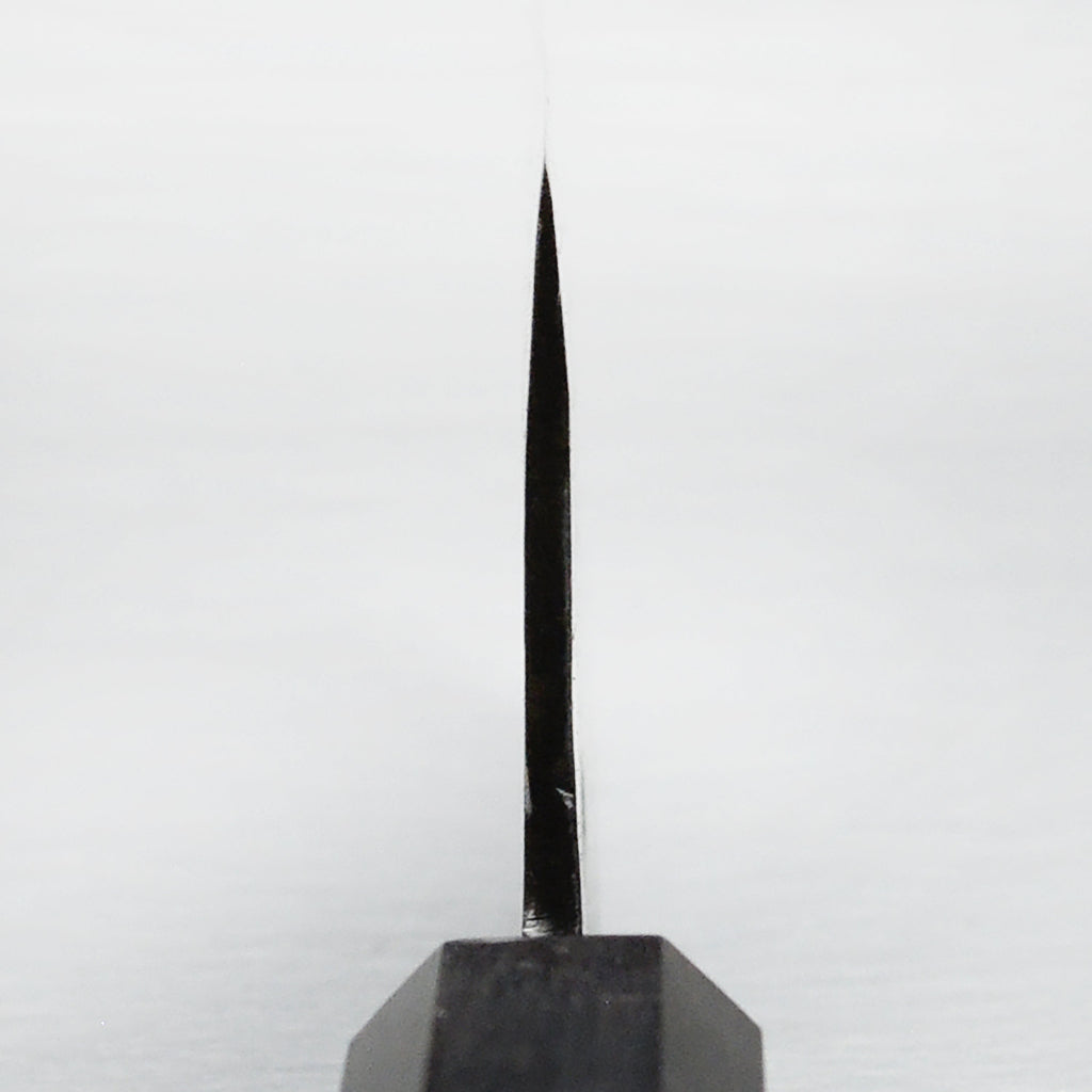 Hatsukokoro Kurogane Aogami #2 Kurouchi 6.5" Santoku