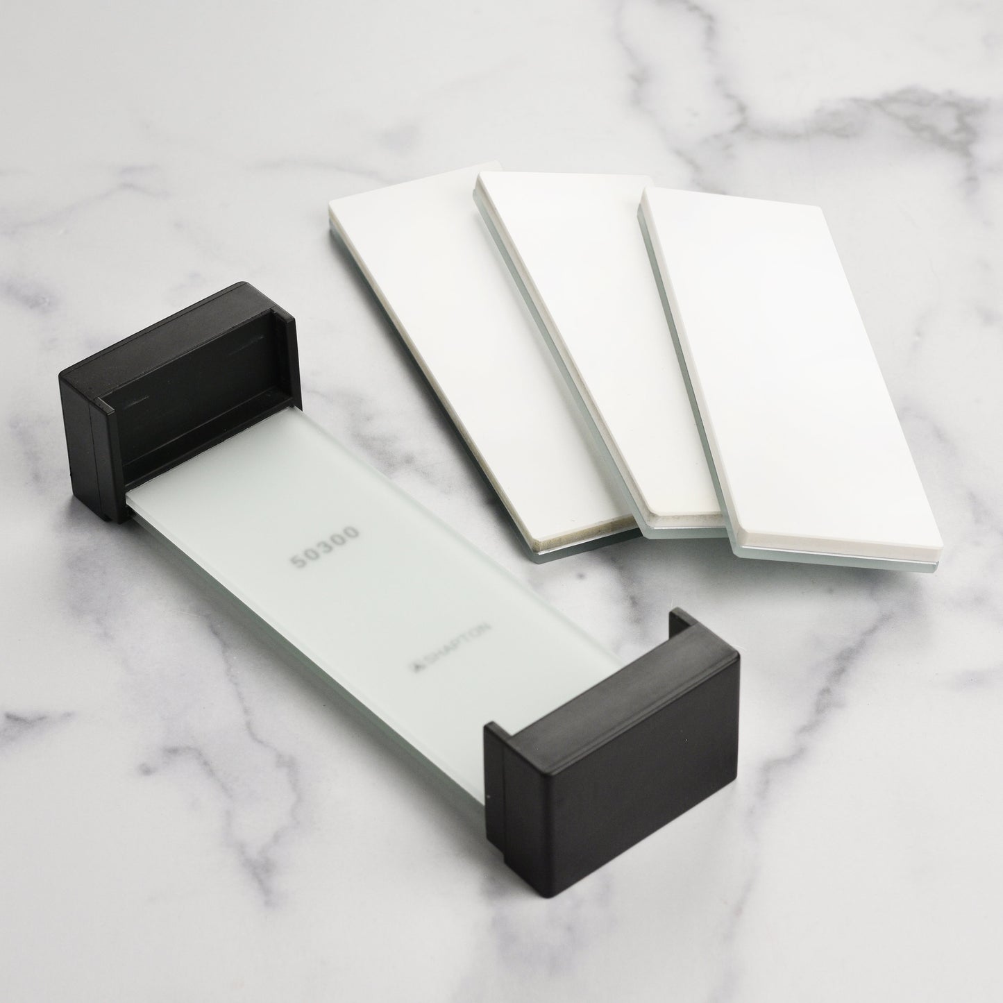 Shapton Glass Stone 3 Piece Set with Field Holder