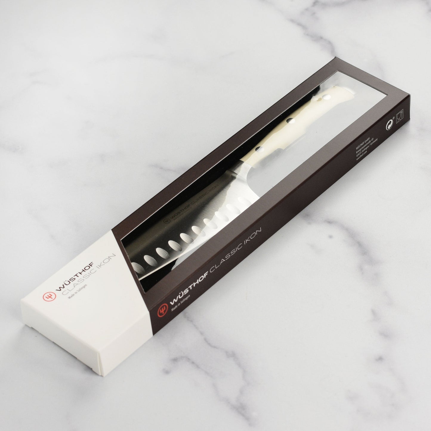 Wusthof Classic Ikon Creme 5" Hollow Edge Santoku Knife