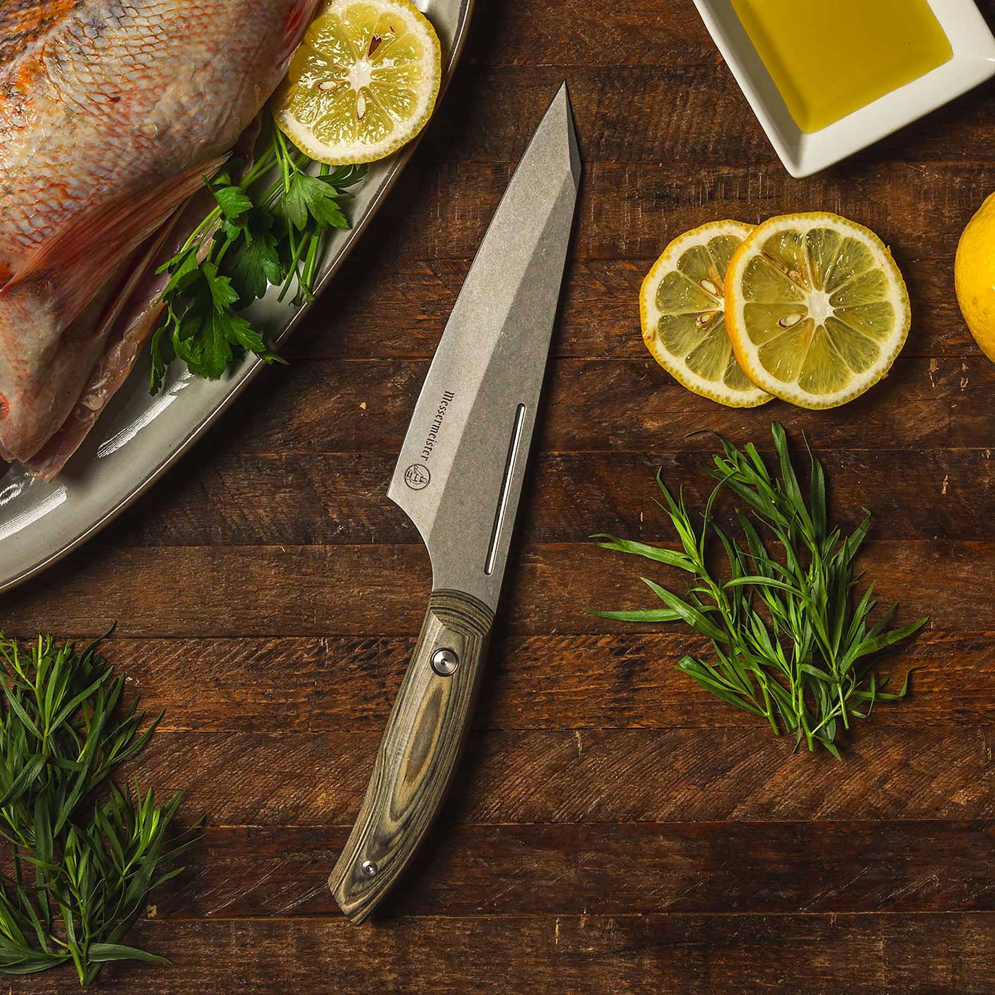 Messermeister Carbon 6.5" Chef's Knife