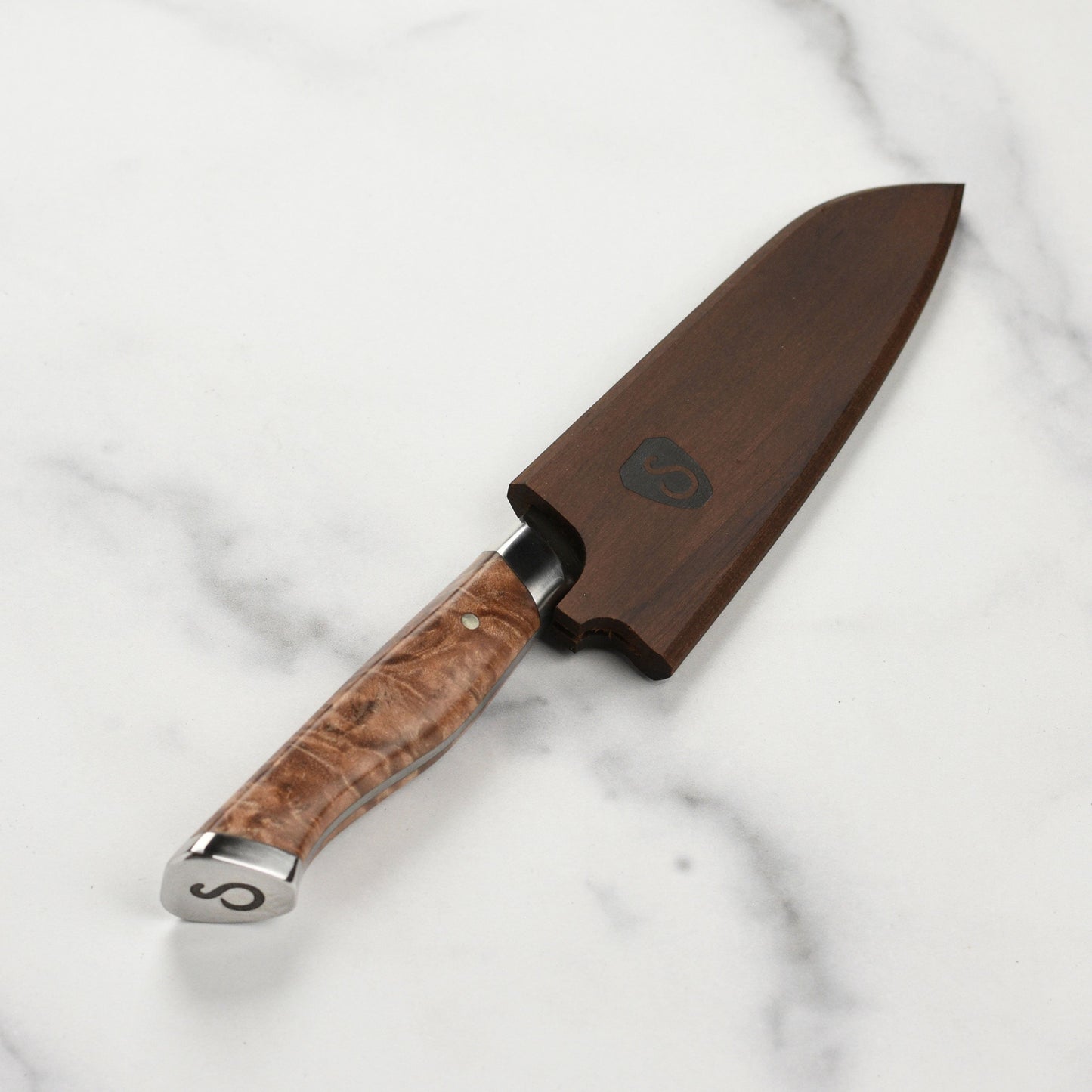Steelport Carbon Steel 4" Paring Knife with Oregon Maple Magnetic Sheath
