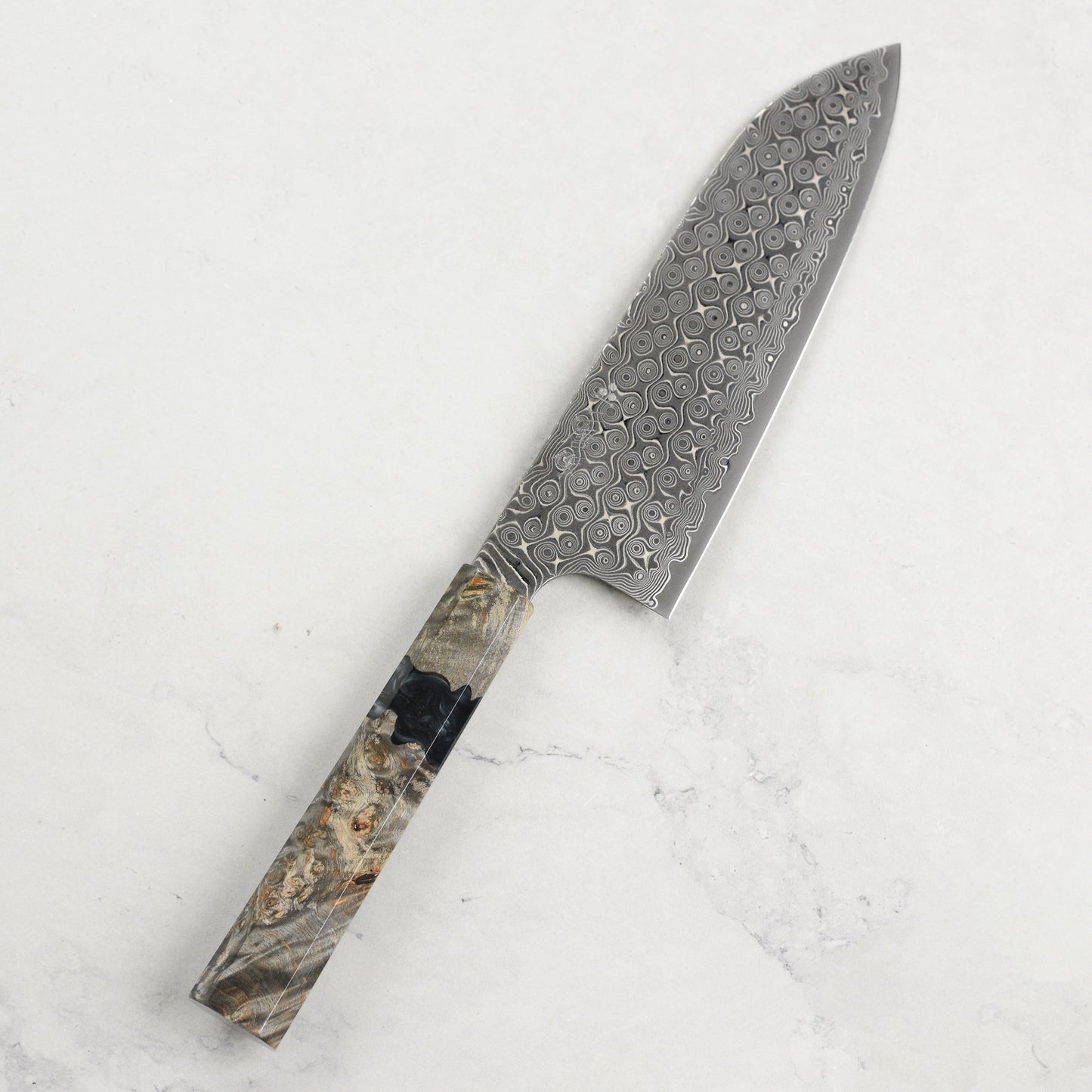 Nigara Anmon SG2 Damascus 7" Santoku