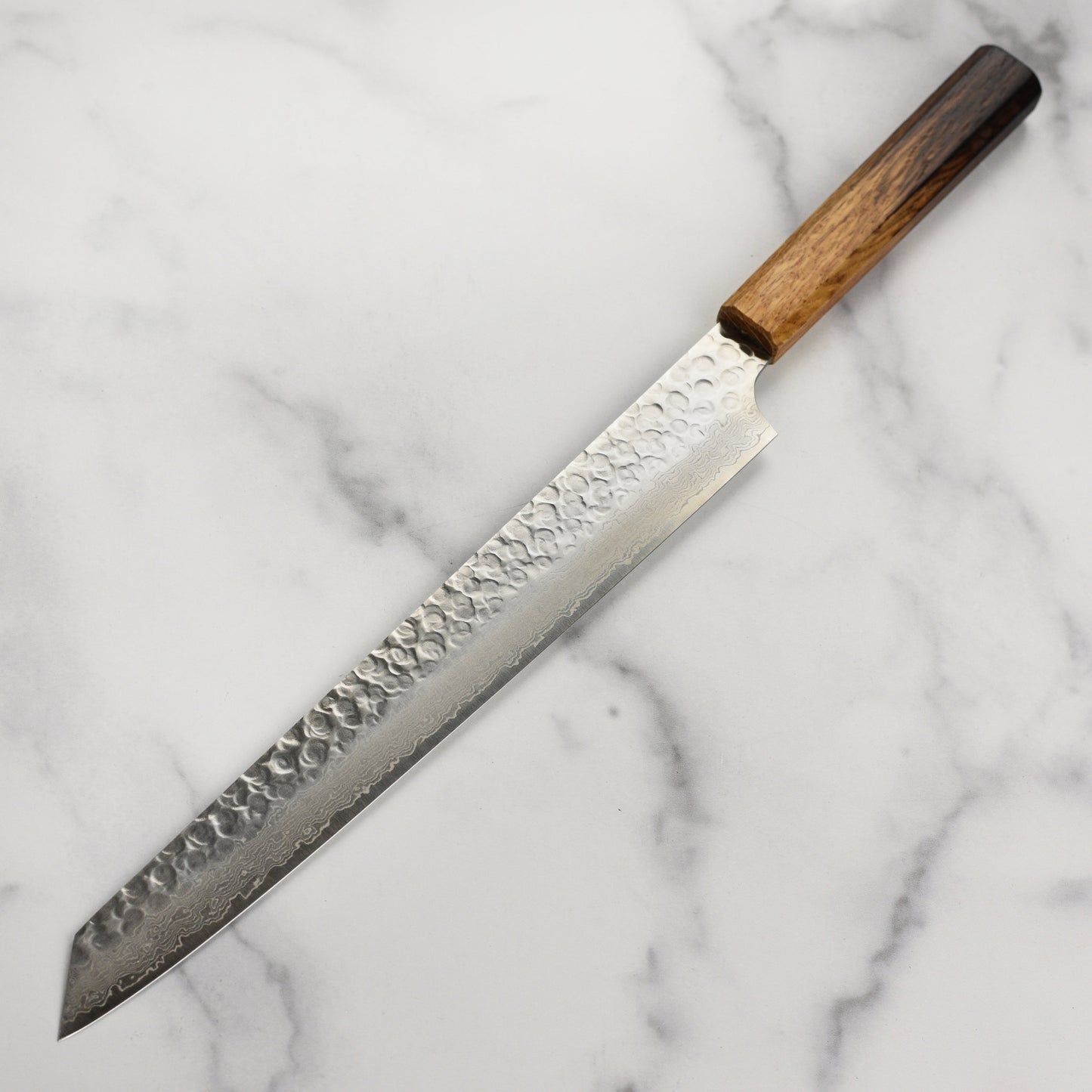 Takayuki Tsuchime Damascus Urushi 11.8" Kengata-Yanagiba