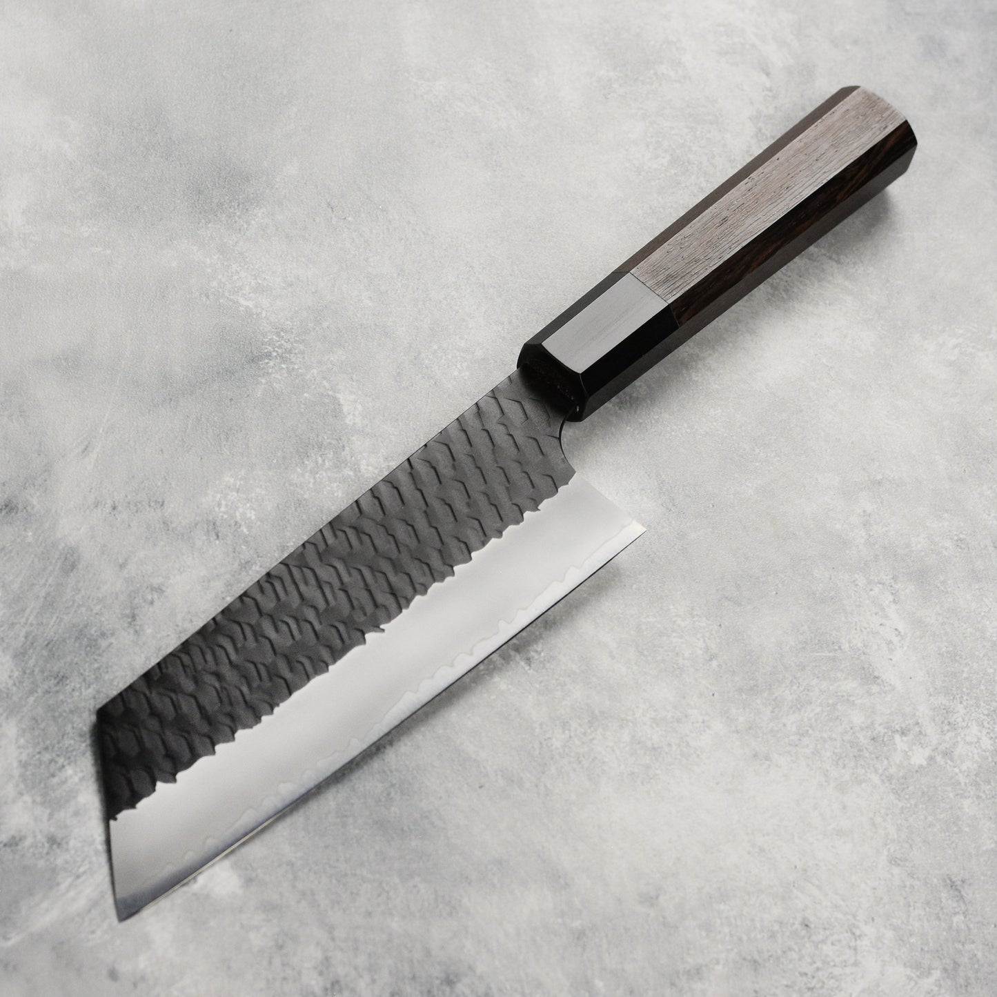 Nigara SG2 Kurouchi Tsuchime 7" Kiritsuke Nakiri