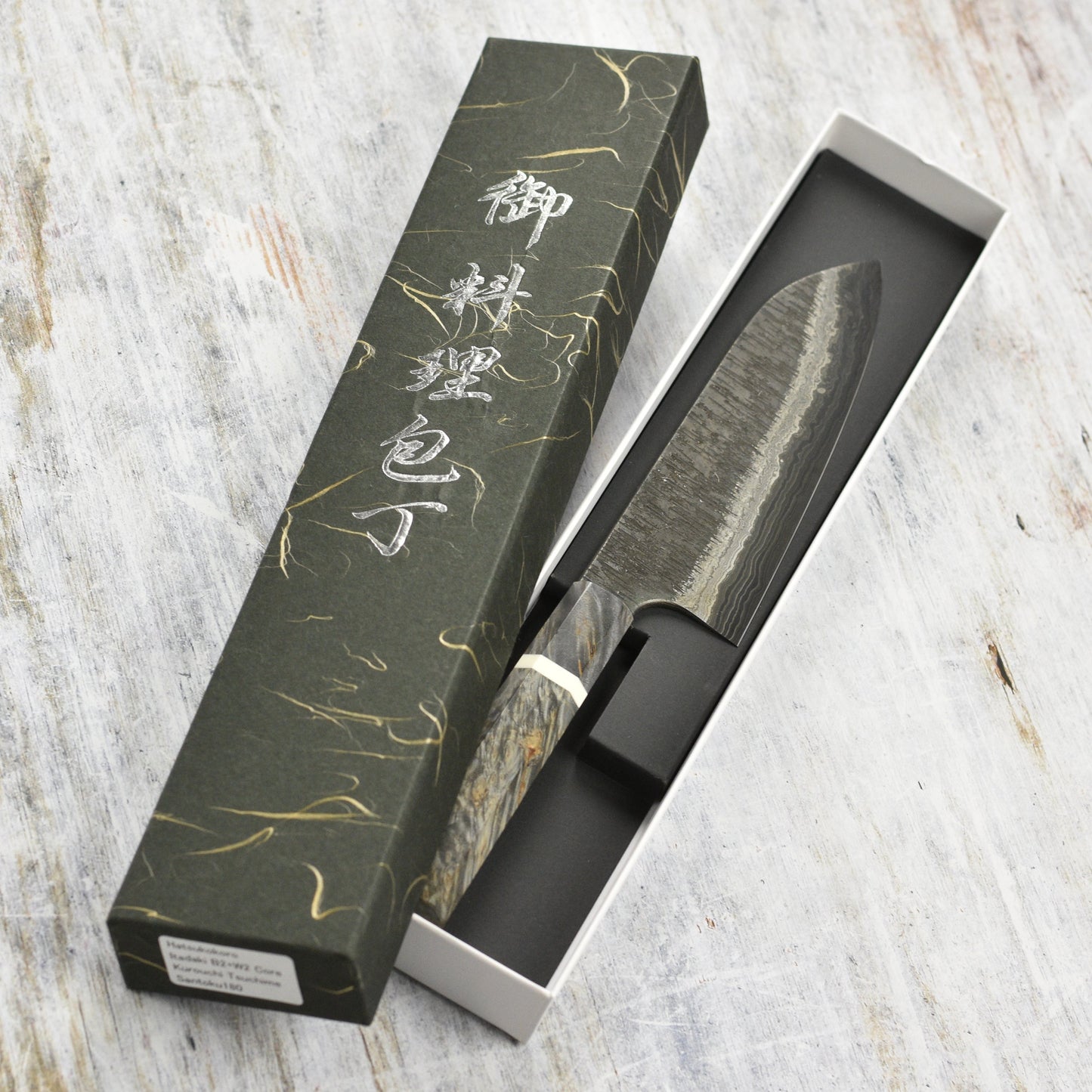 Hatsukokoro x Nigara Itadaki Coreless Damascus 7" Santoku