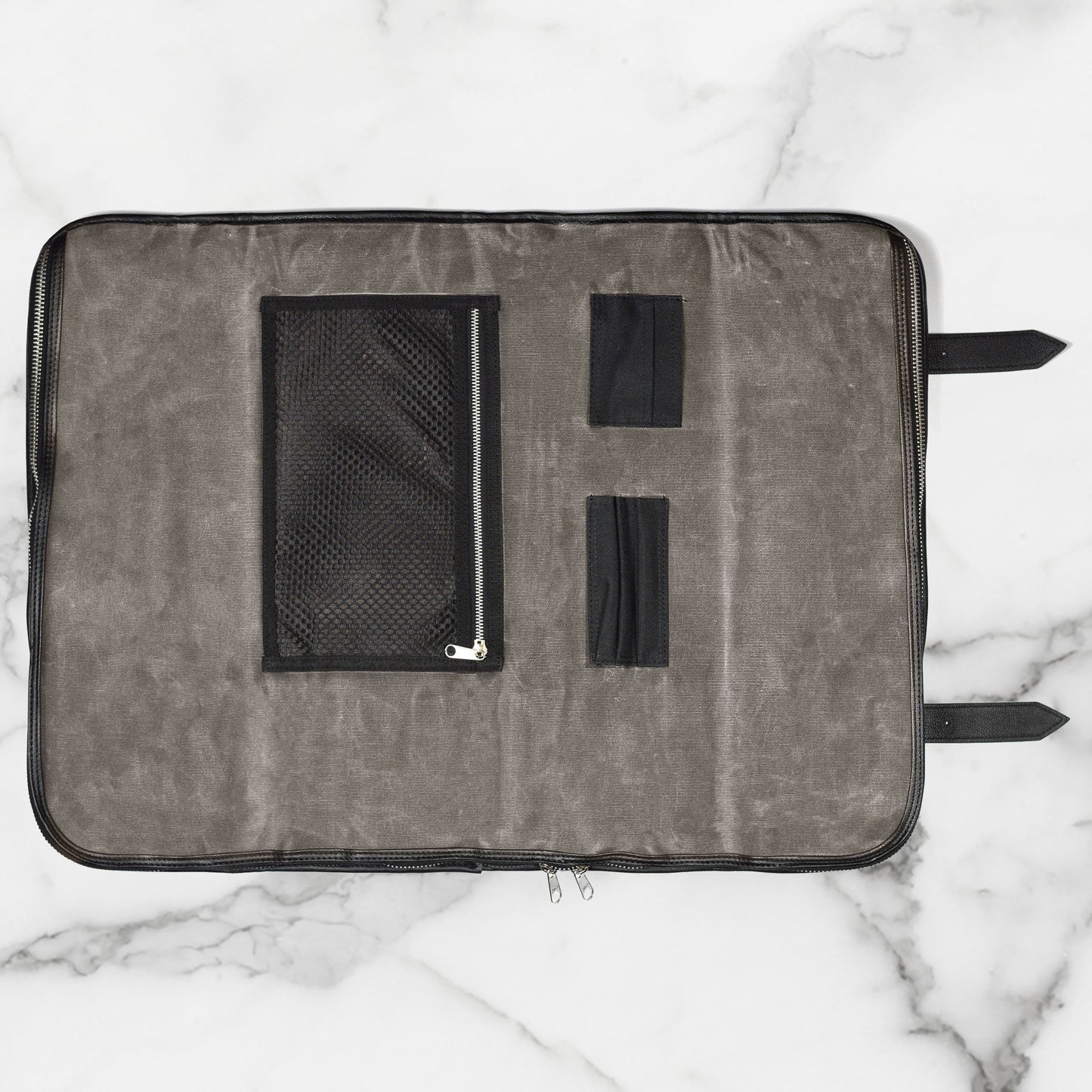 Enso 12 Pocket Oil Waxed Canvas Knife Bag