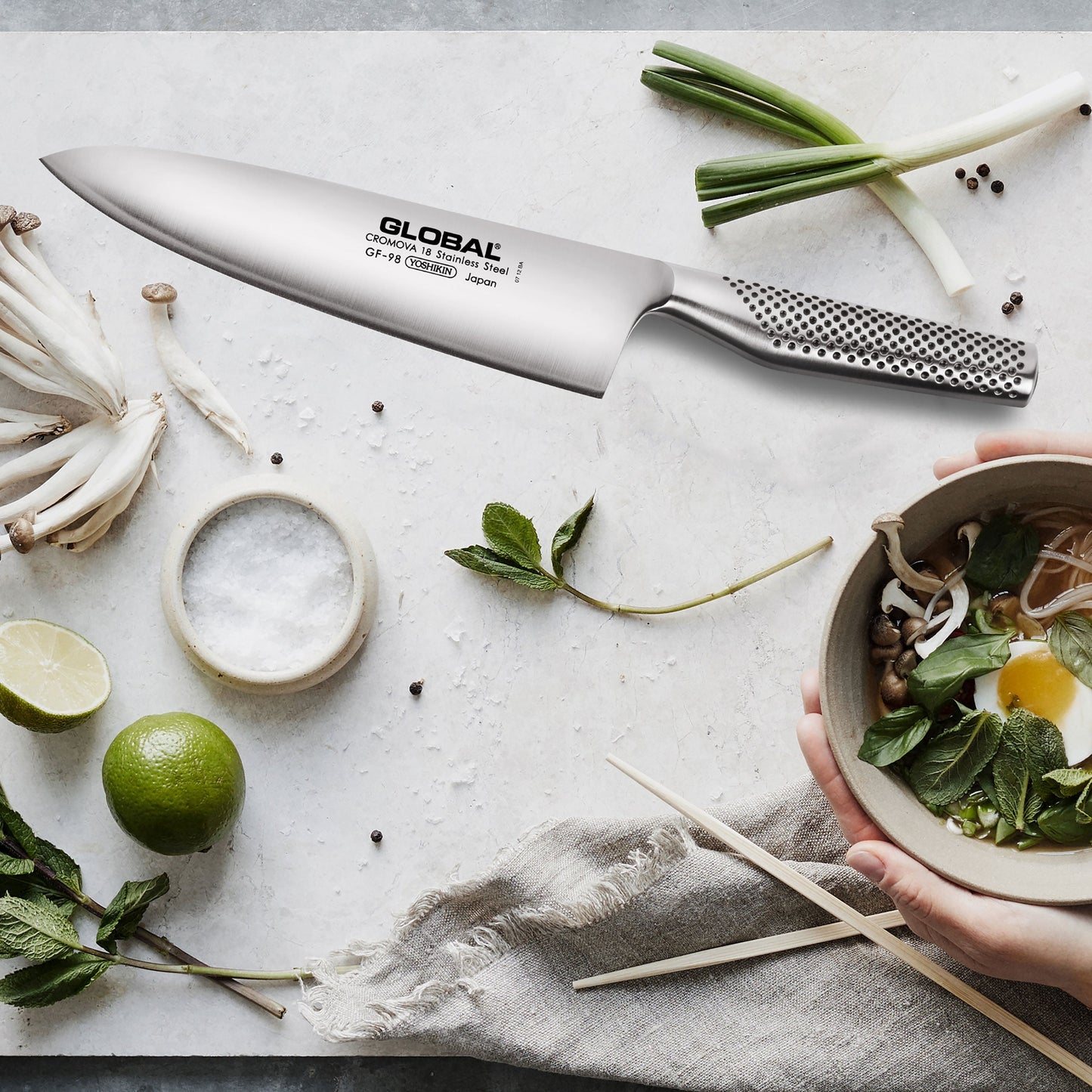 Global Model X 8" Chef's Knife