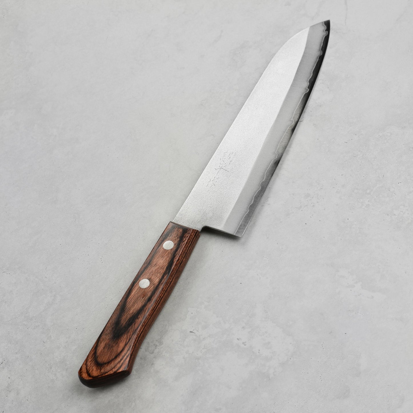 Masutani VG1 Nashiji 7" Gyuto, Brown Handle