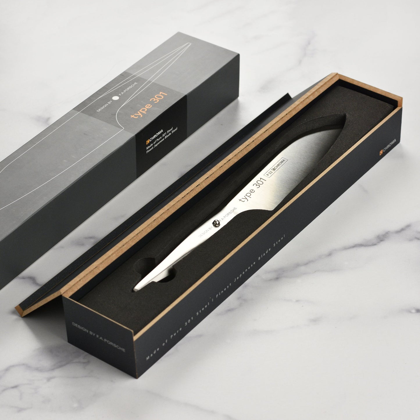 Chroma Type 301 7.25" Santoku Knife