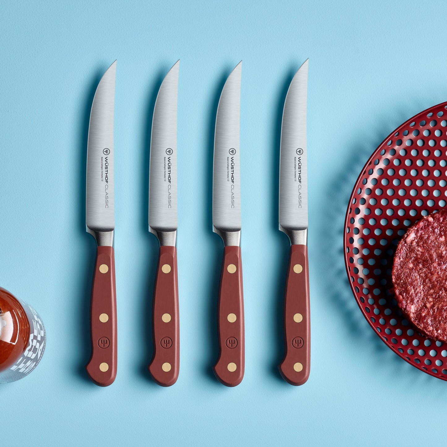 Wusthof Classic Tasty Sumac 4 Piece Steak Knife Set