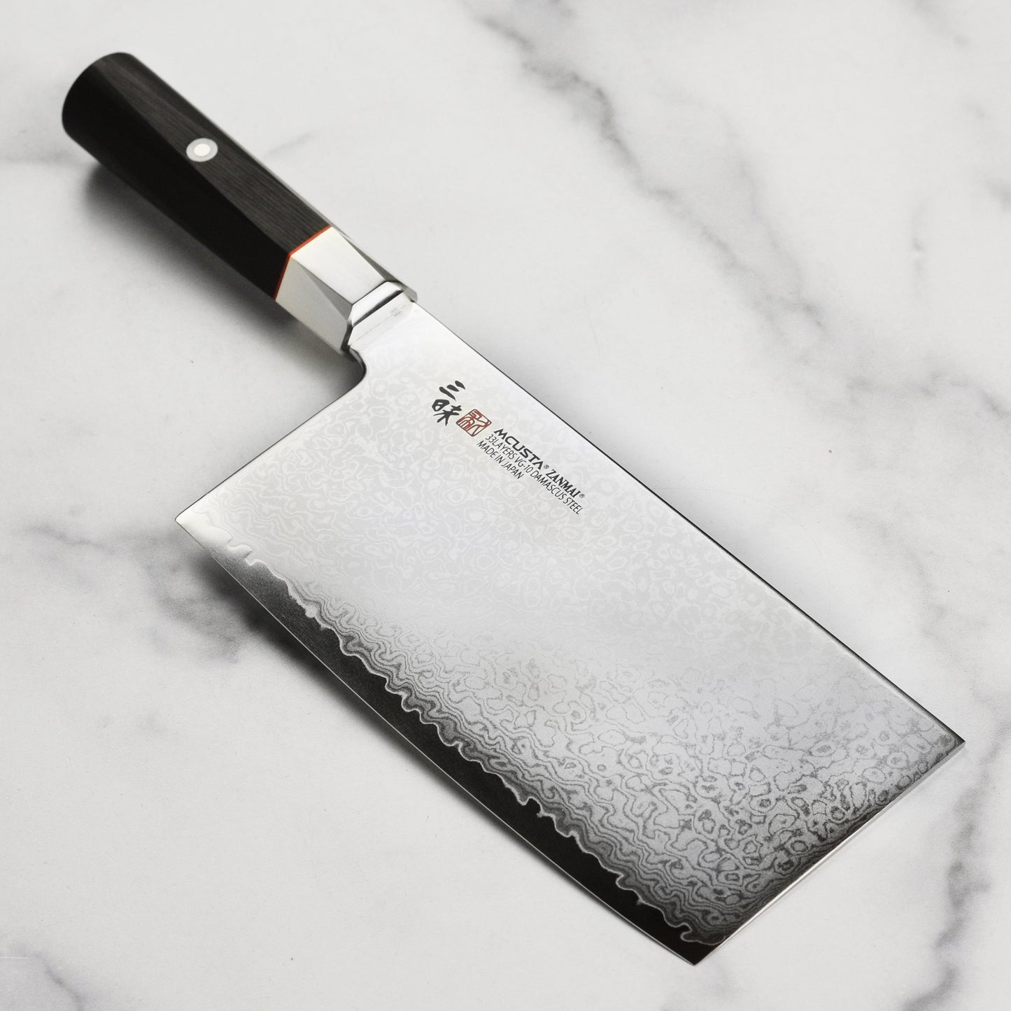 Zanmai VG10 Damascus 7" Chinese Chef's Knife