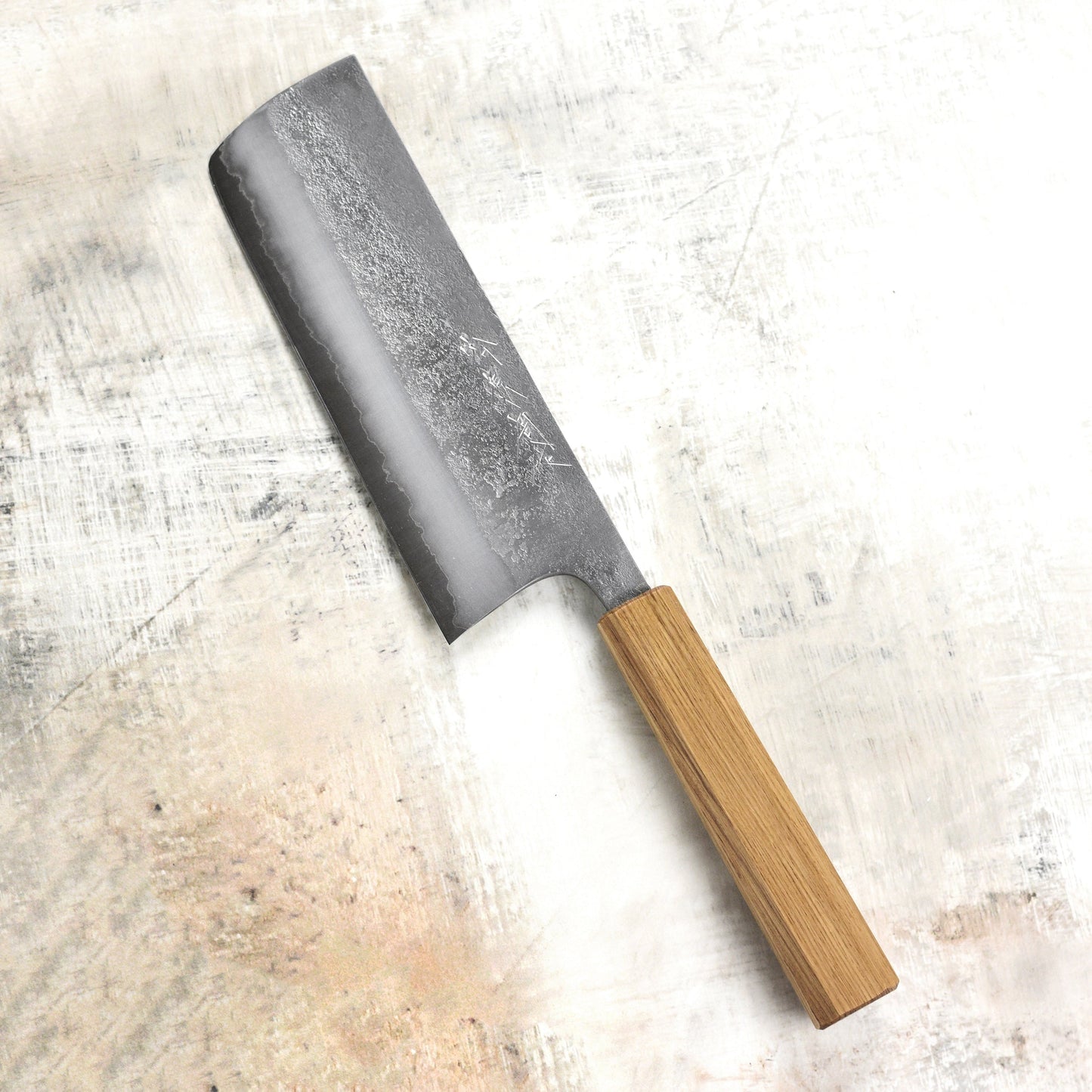 Matsubara Aogami #2 Nashiji Stainless Clad 6.5" Nakiri