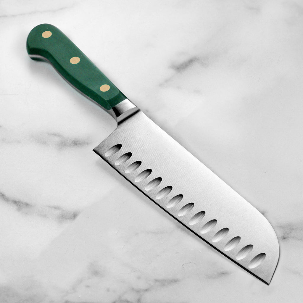 Wusthof Classic Fresh Rosemary 7" Hollow Edge Santoku Knife