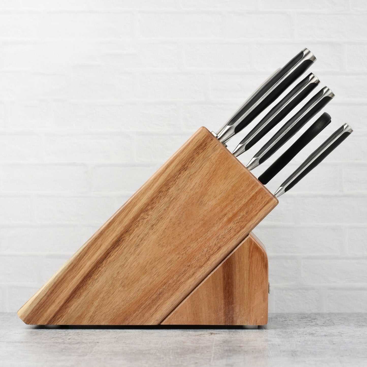 Wusthof Classic Ikon 7 Piece Acacia Knife Block Set