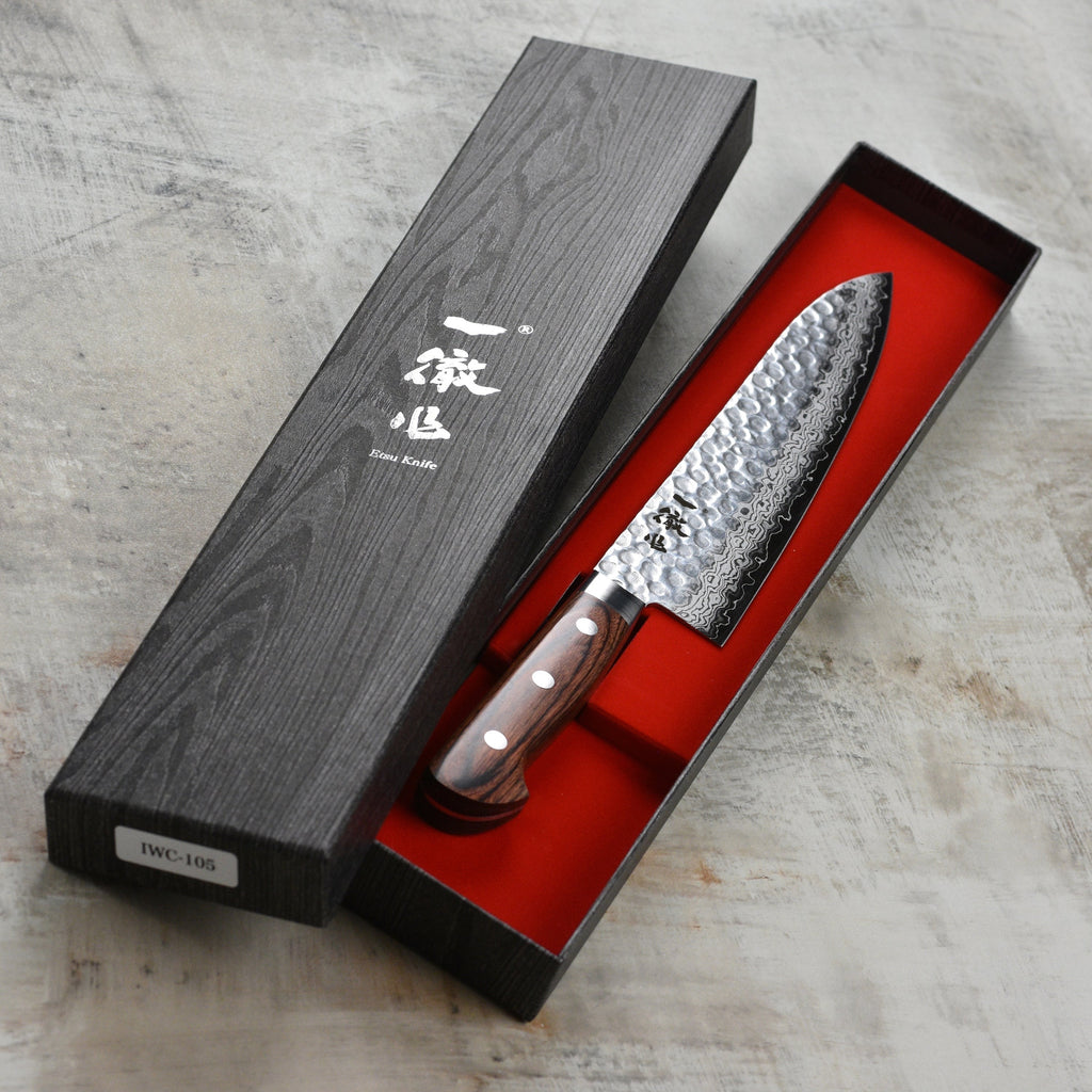 Ittetsu VG10 Hammered Damascus 8.25" Gyuto