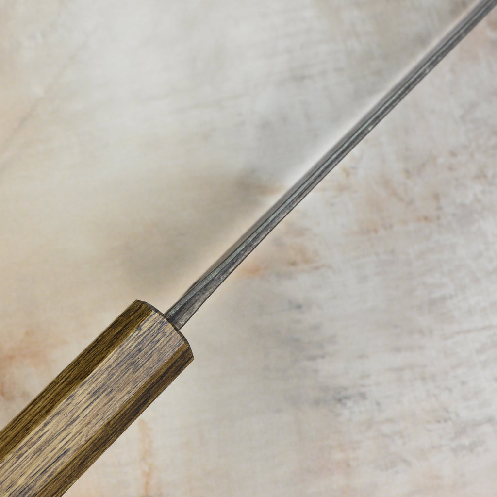 Shiro Kamo Aogami Super Kurouchi Stainless Clad 10.6" Sujihiki