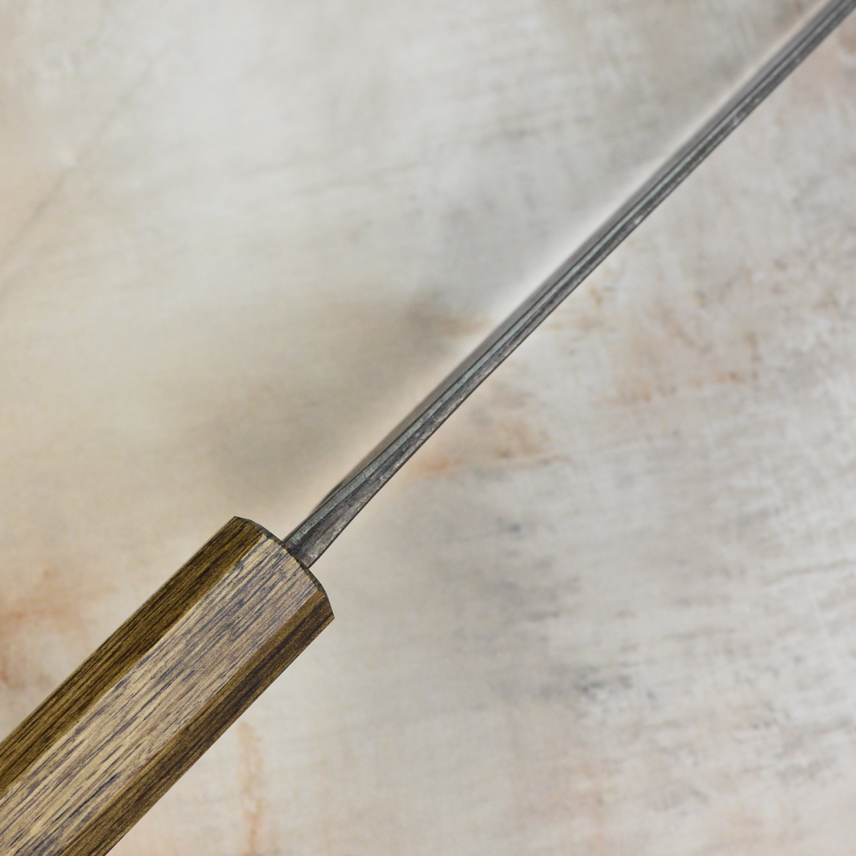 Shiro Kamo Aogami Super Kurouchi Stainless Clad 10.6" Sujihiki