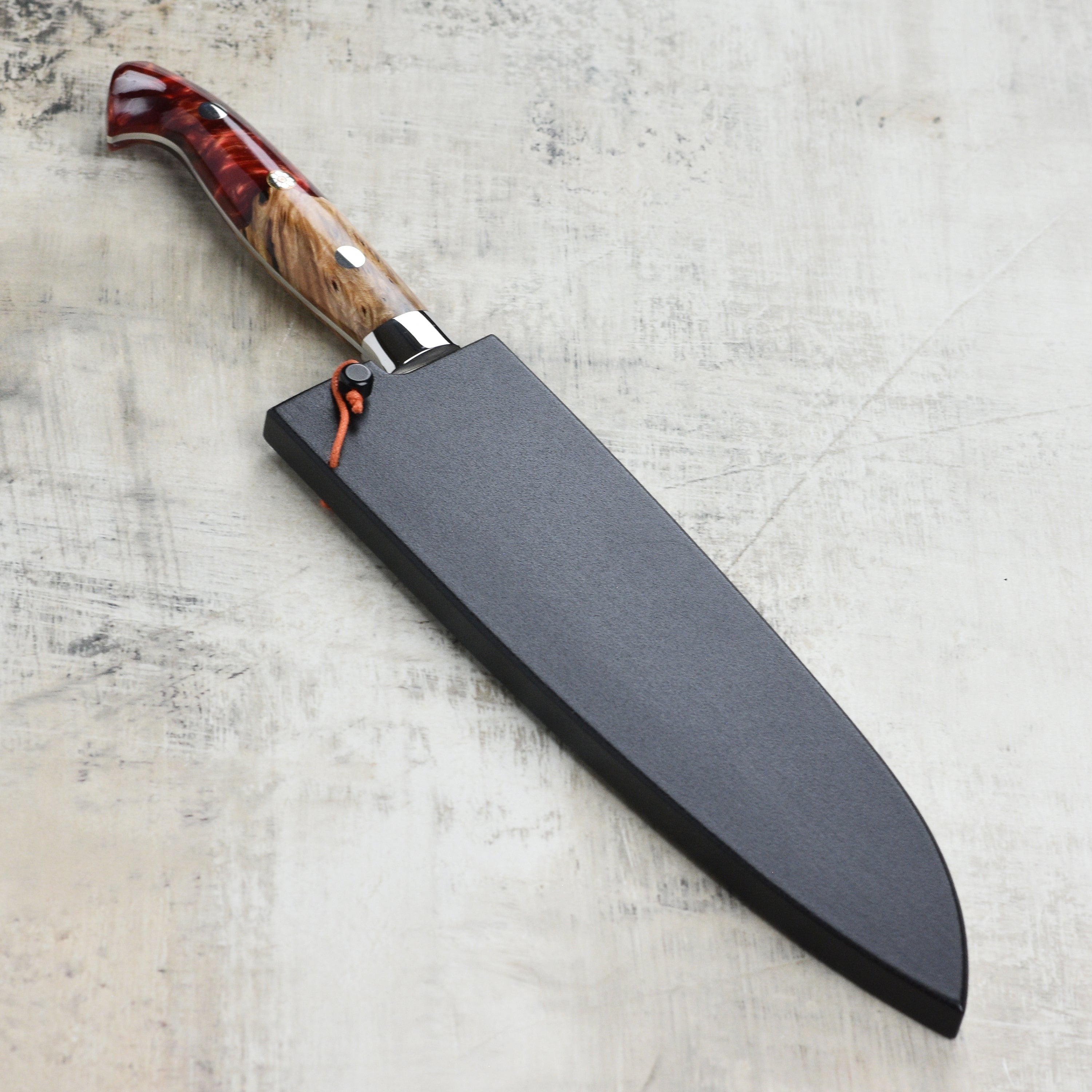 Kurosaki Shizuku Forged SG2 Damascus 7" Gyuto with Saya