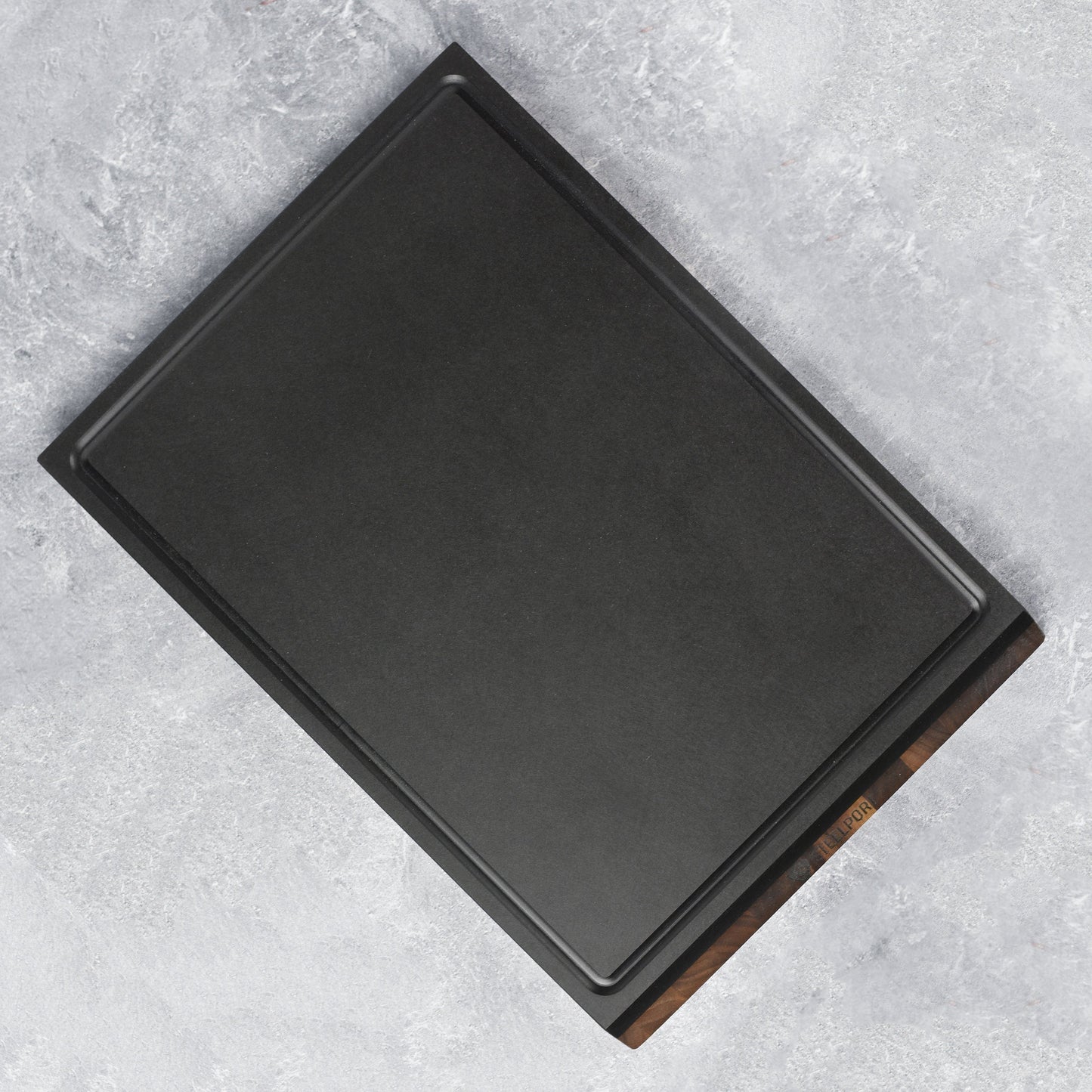 Steelport SteelCore 2-in-1 Walnut Cutting Board, 13x9"