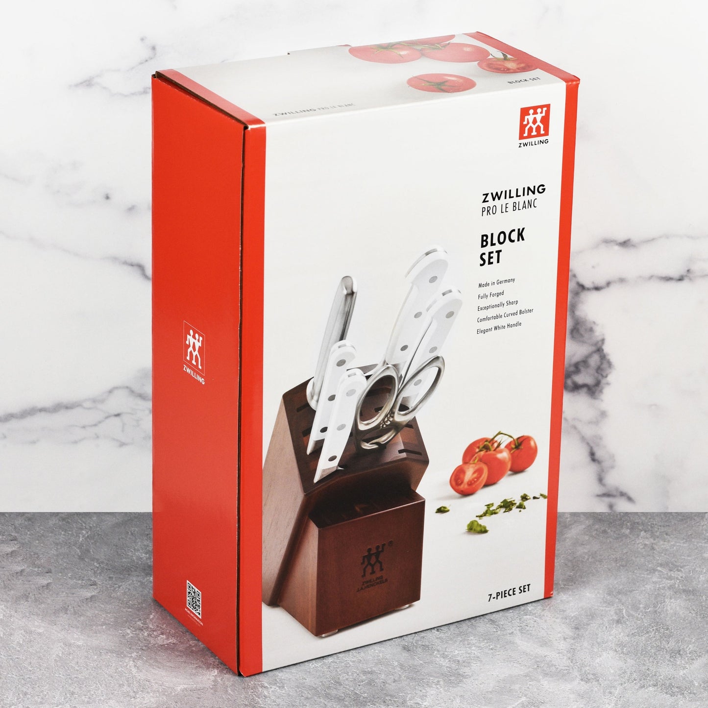 Zwilling Pro Le Blanc 7 Piece Knife Block Set