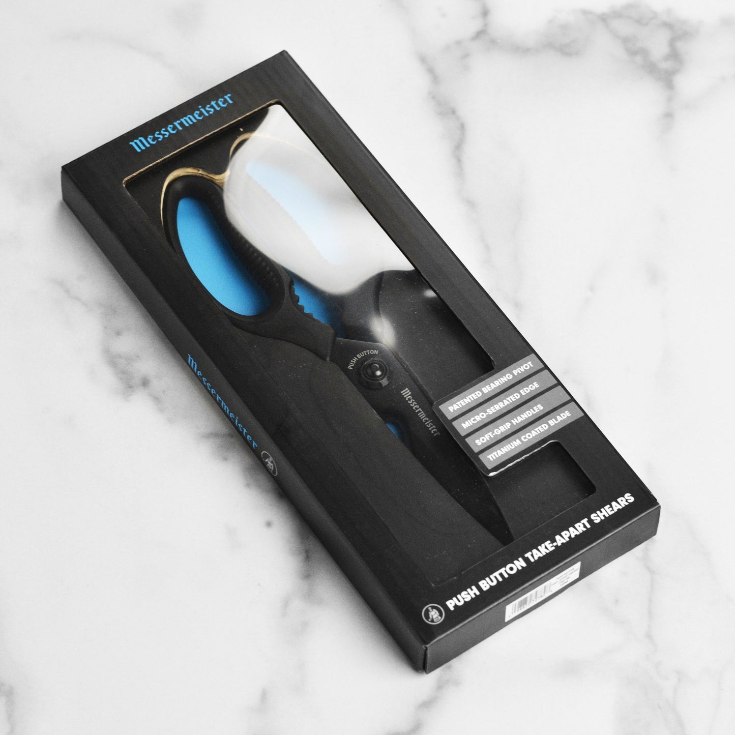 Messermeister Titanium Push Button Kitchen Shears