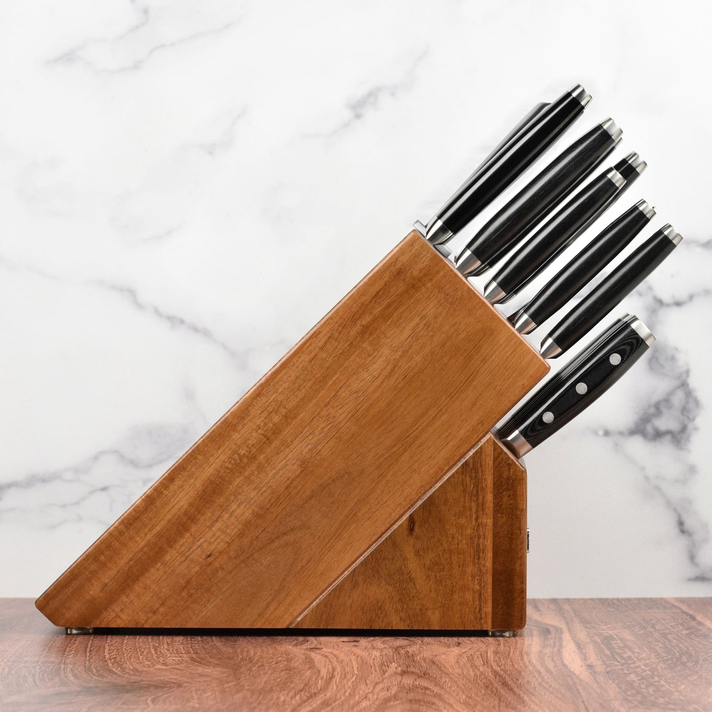 Enso HD 16 Piece Acacia Knife Block Set