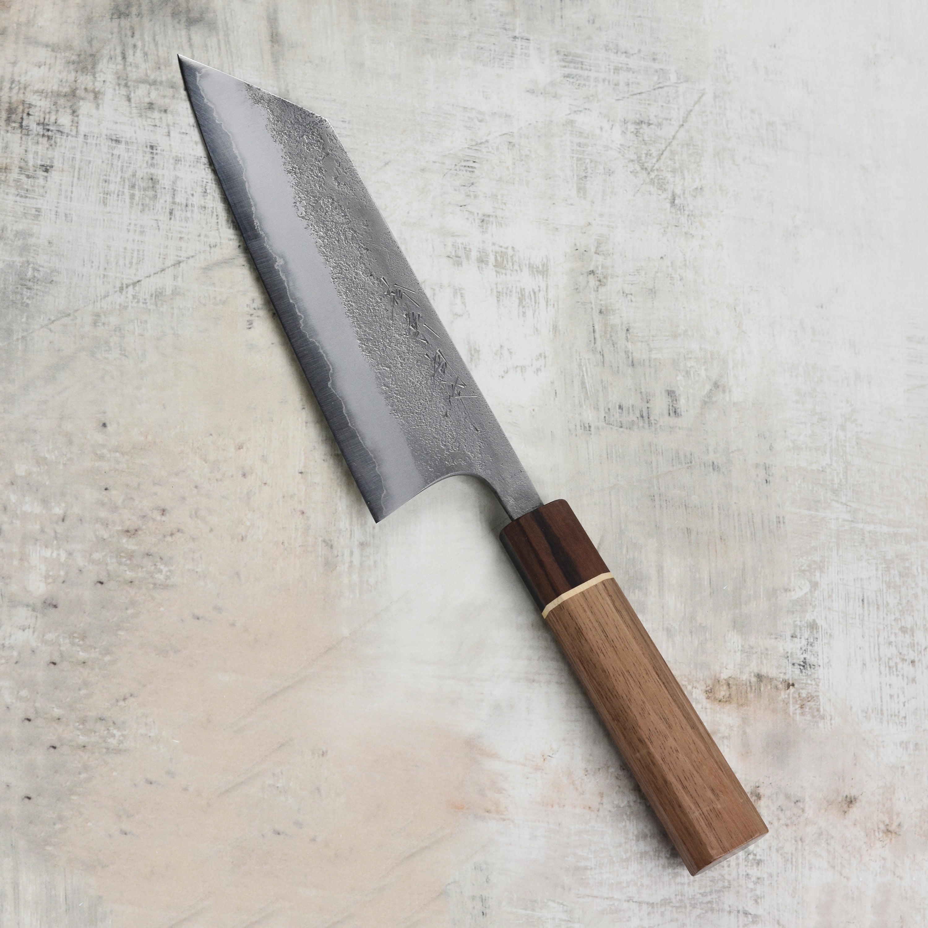 Matsubara Aogami #2 Nashiji Stainless Clad 6.7" Bunka