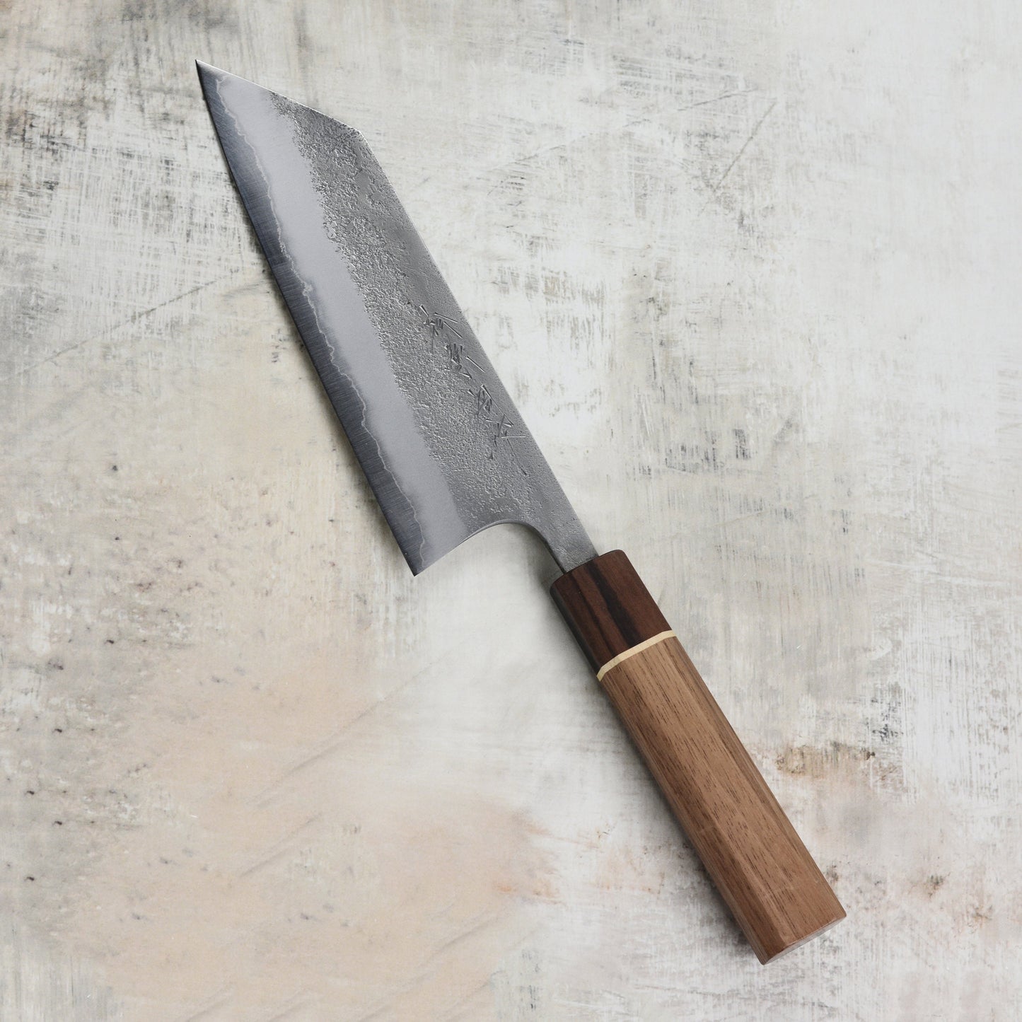 Matsubara Aogami #2 Nashiji Stainless Clad 6.7" Bunka