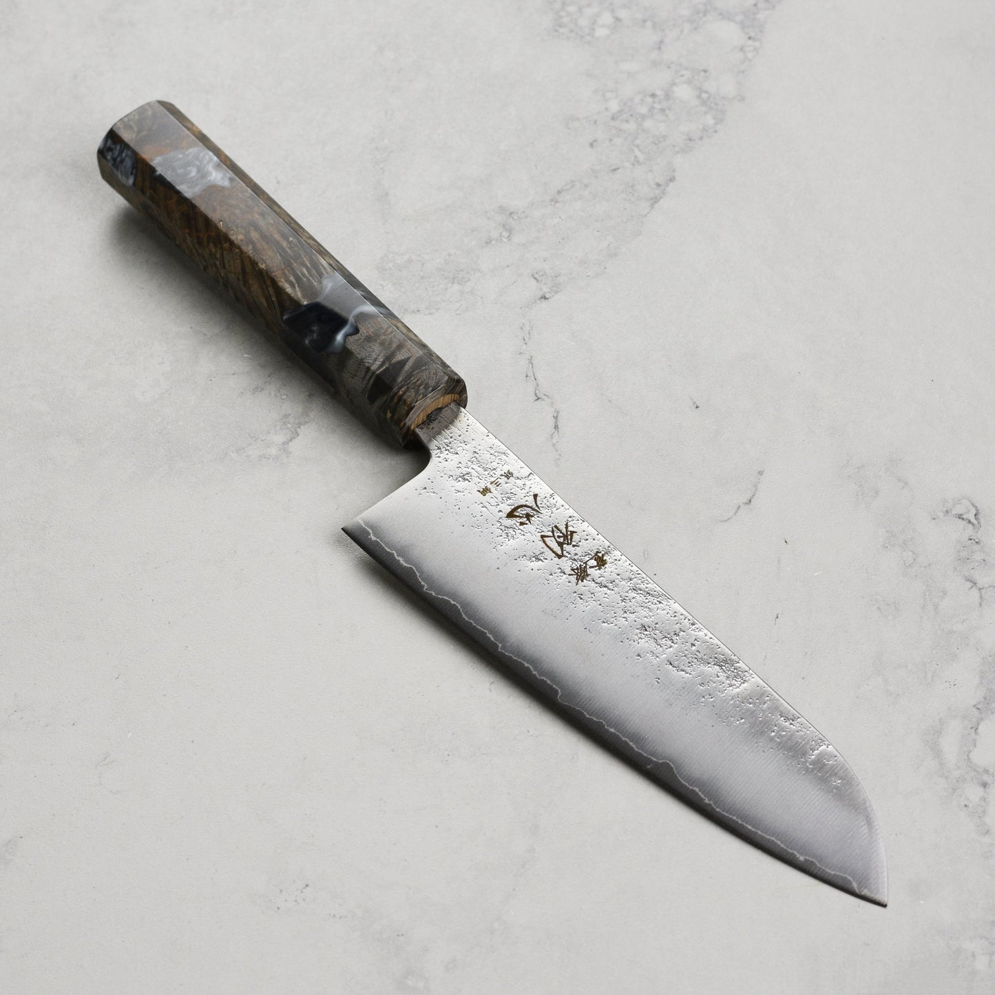 Hatsukokoro Ginrei Ginsan Nashiji 6.7" Santoku