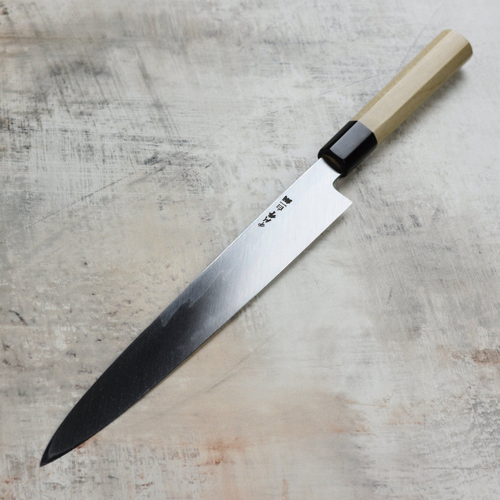 Ittetsu x Nakagawa Shirogami #2 Single-Bevel 10.6" Yanagiba with Saya