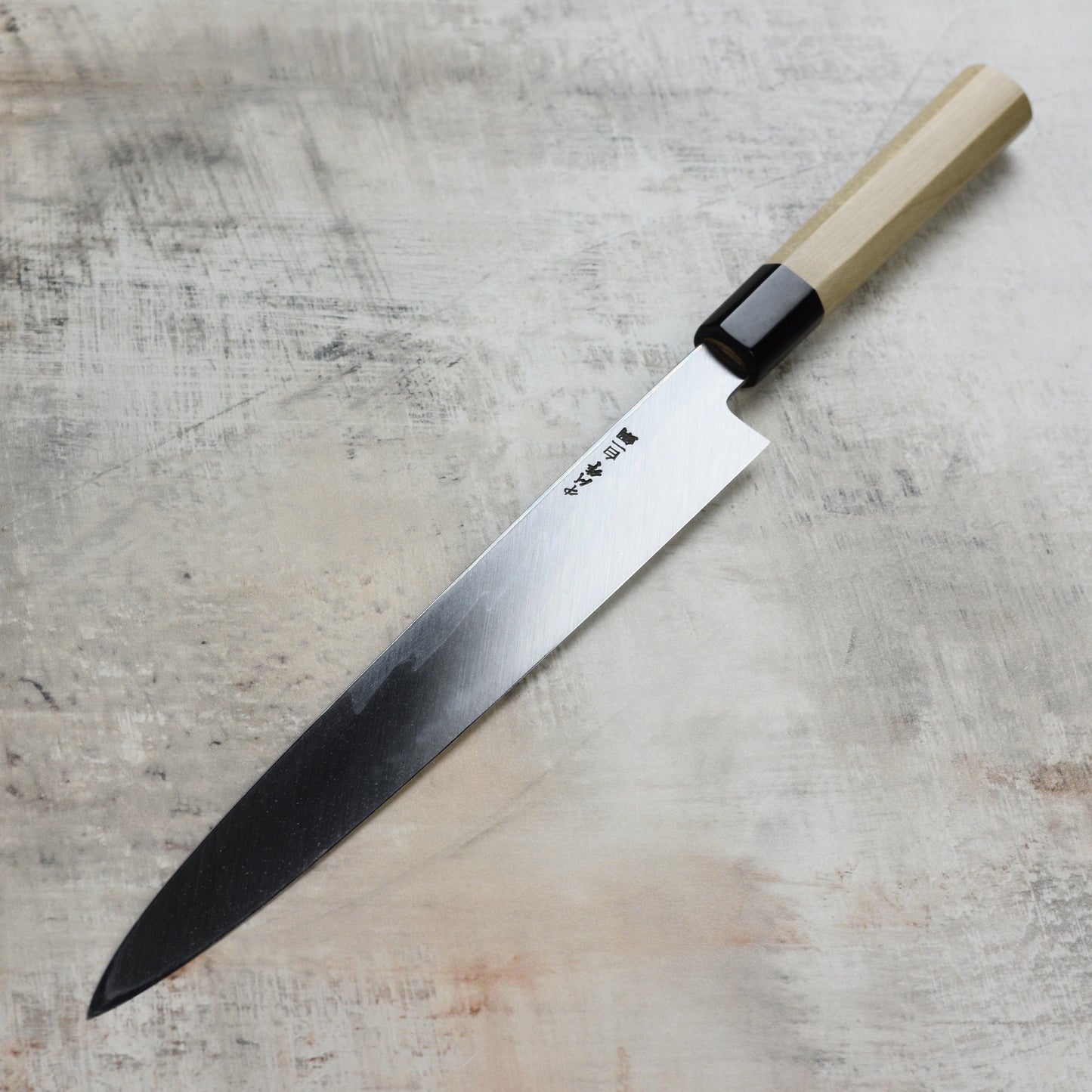 Ittetsu x Nakagawa Shirogami #2 Single-Bevel 10.6" Yanagiba with Saya
