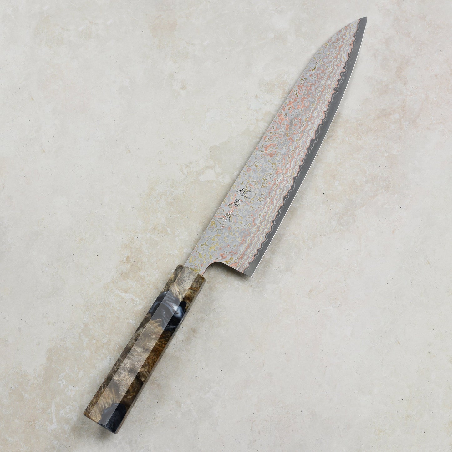Shun Narukami Blue #2 Carbon Steel 8" Chef's Knife