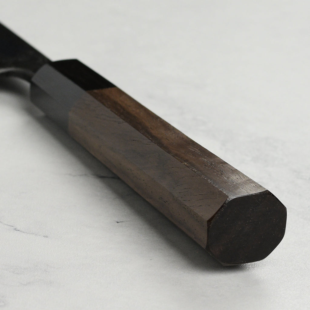 Hatsukokoro Kumokage Aogami Kurouchi Damascus 9.4" Gyuto