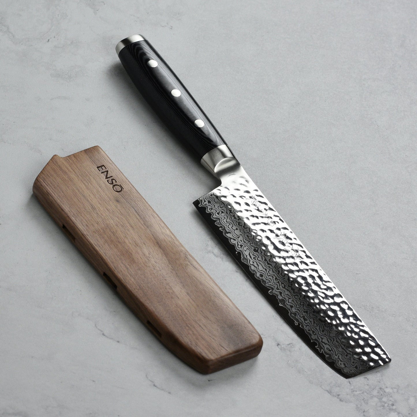 Enso Walnut Magnetic Sheath for 6.5" Nakiri Knife