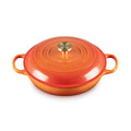 Le Creuset Signature Cast Iron 3.5-quart Flamme Doree Braiser