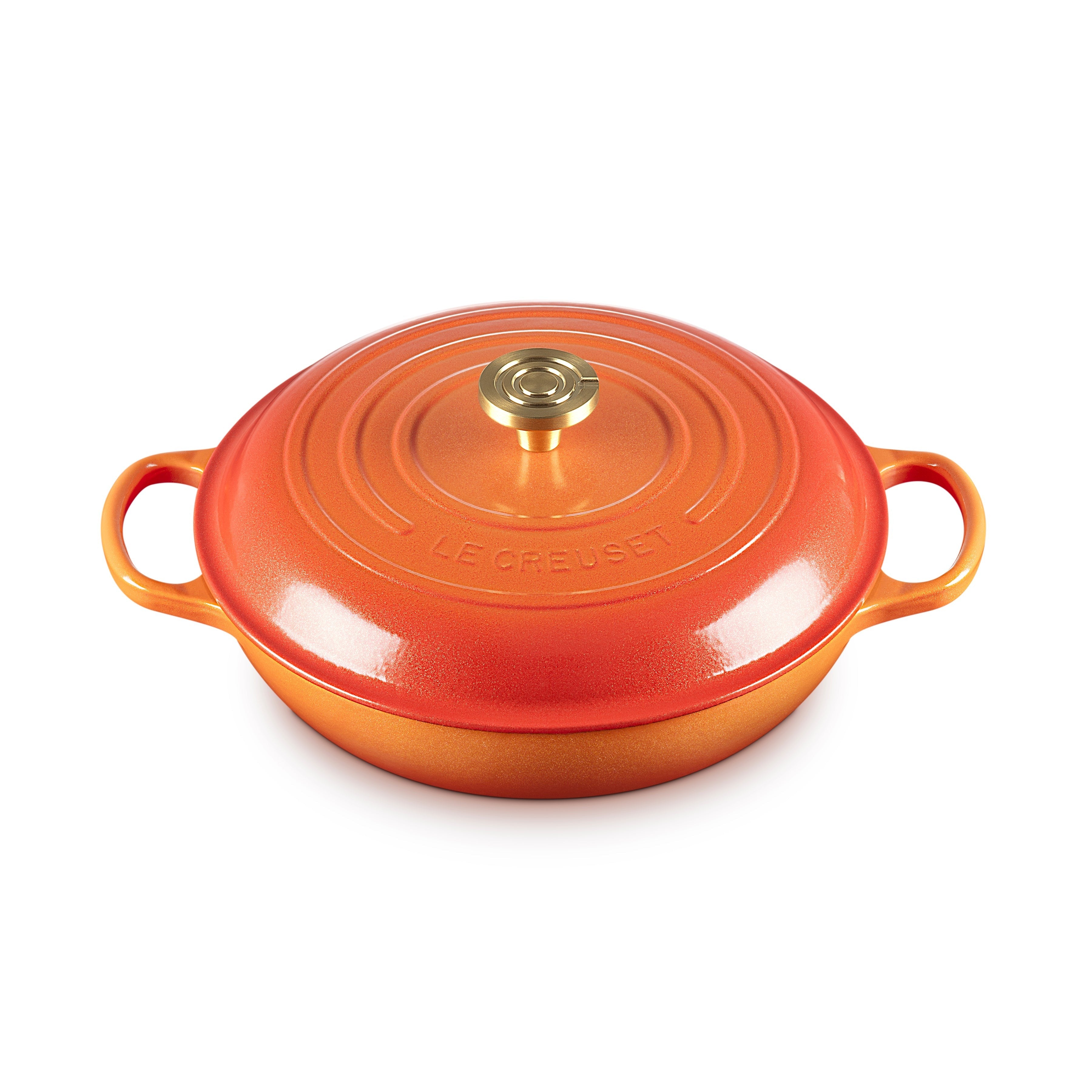 Le Creuset Signature Cast Iron 3.5-quart Flamme Doree Braiser