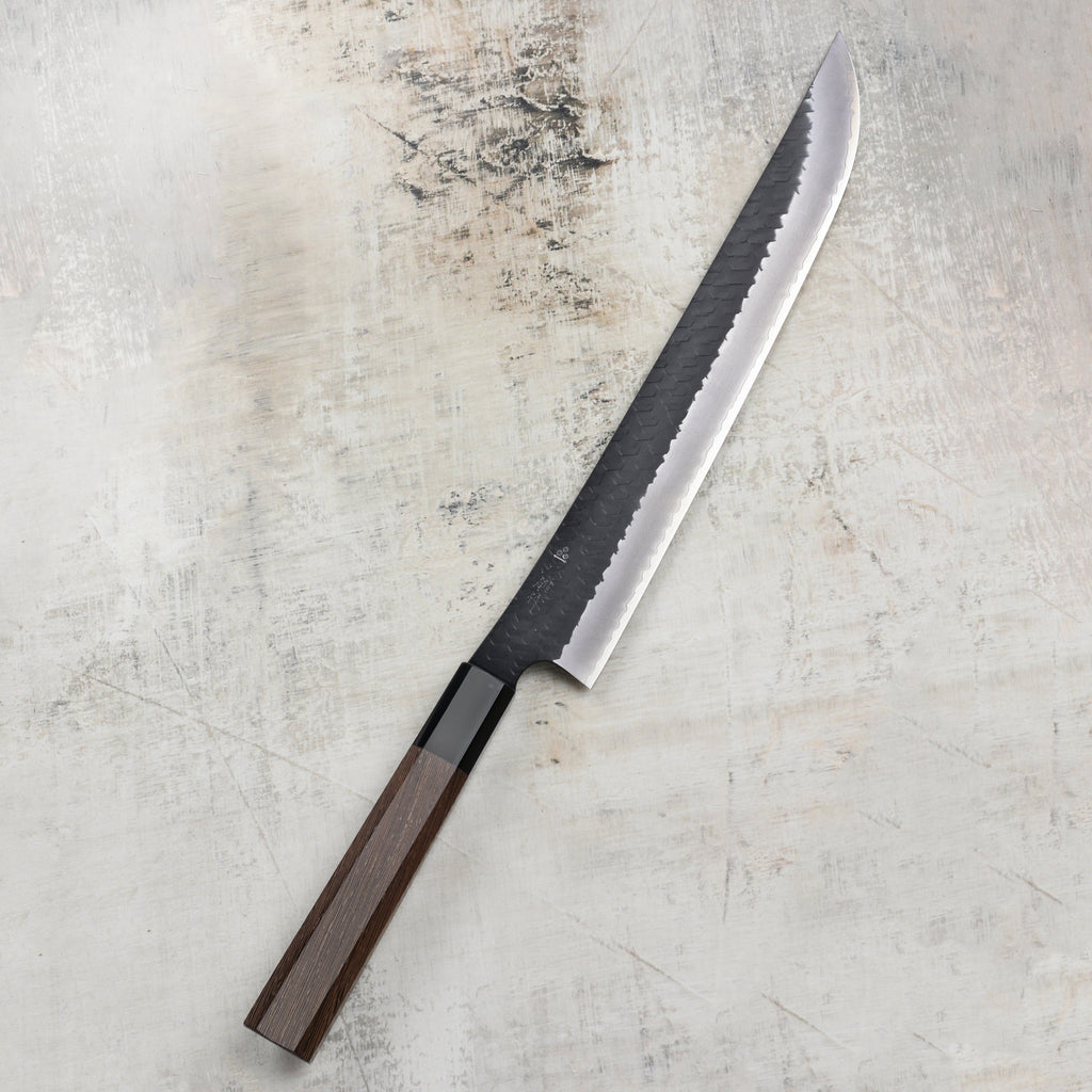 Nigara SG2 Kurouchi Tsuchime 10.6" Sakimaru Sujihiki