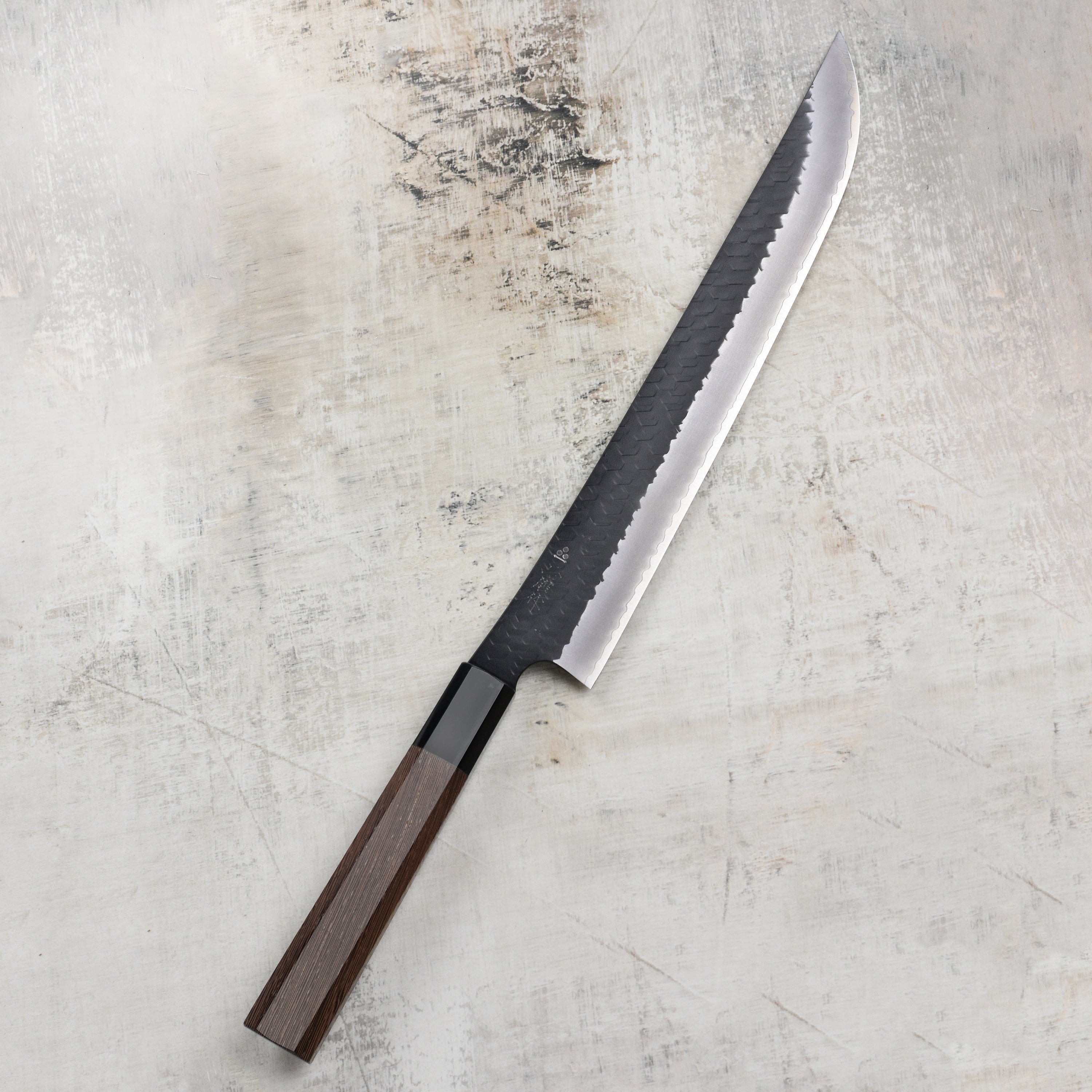 Nigara SG2 Kurouchi Tsuchime 10.6" Sakimaru Sujihiki