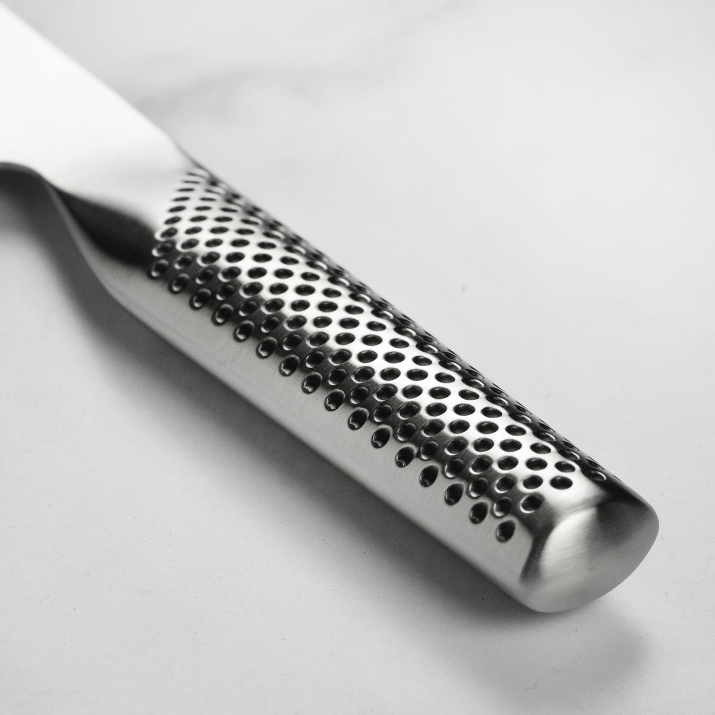 Global 8" Chef's Knife with Water Stone Sharpener